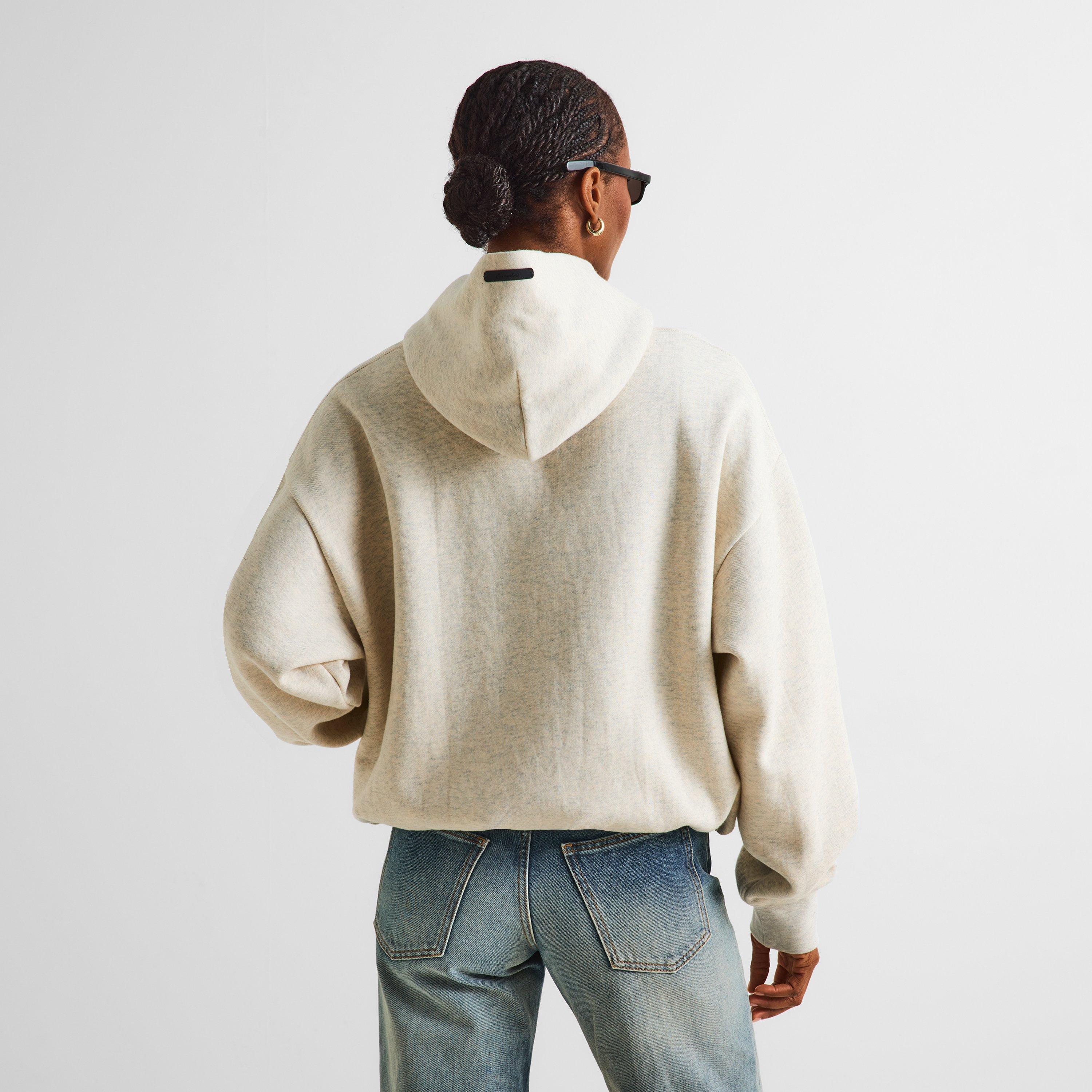 Oatmeal Heather - Fear Of God Essentials - Women's Overhead Hoodie - 4