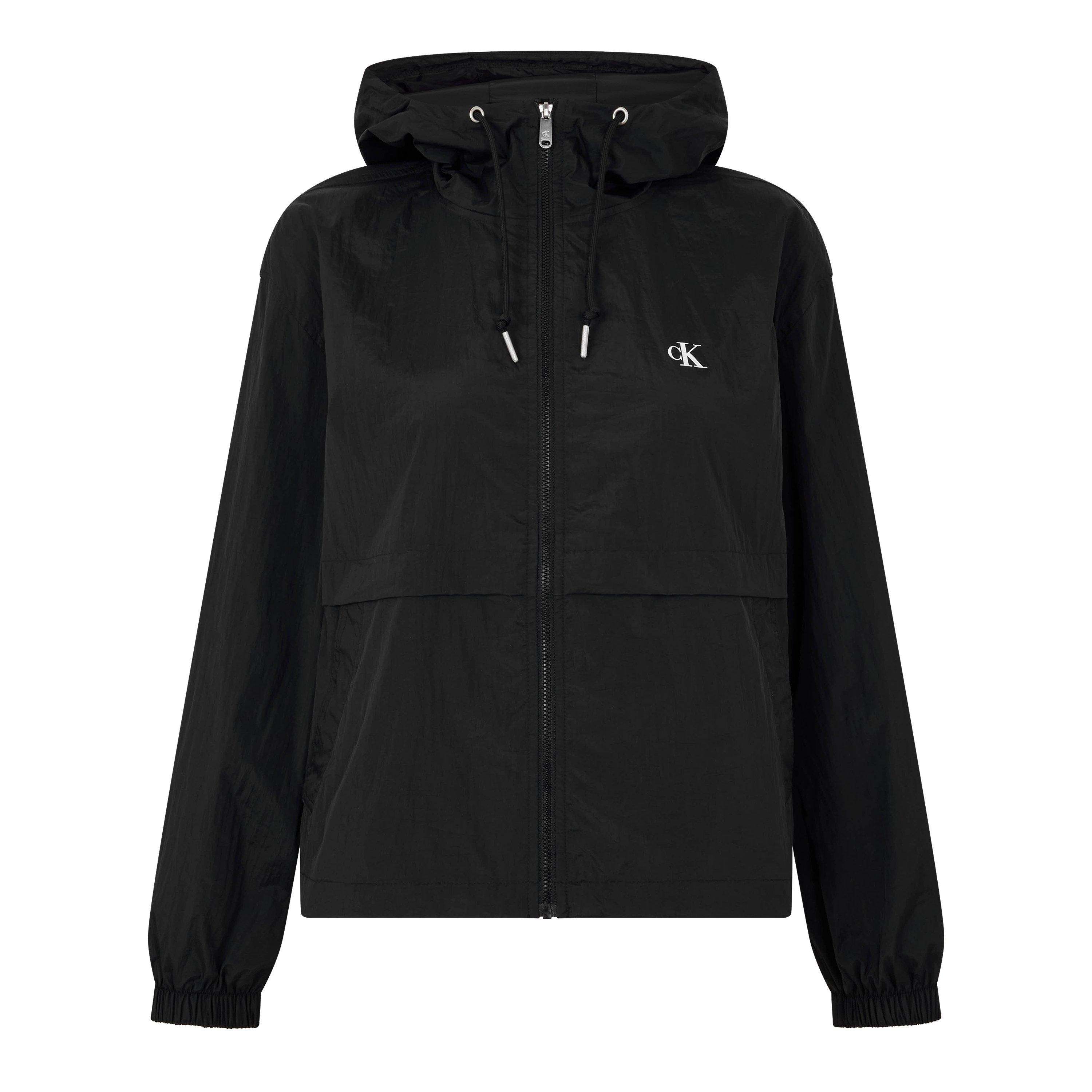 Calvin Klein Jeans Women's Windbreaker - Black - 10 (S)