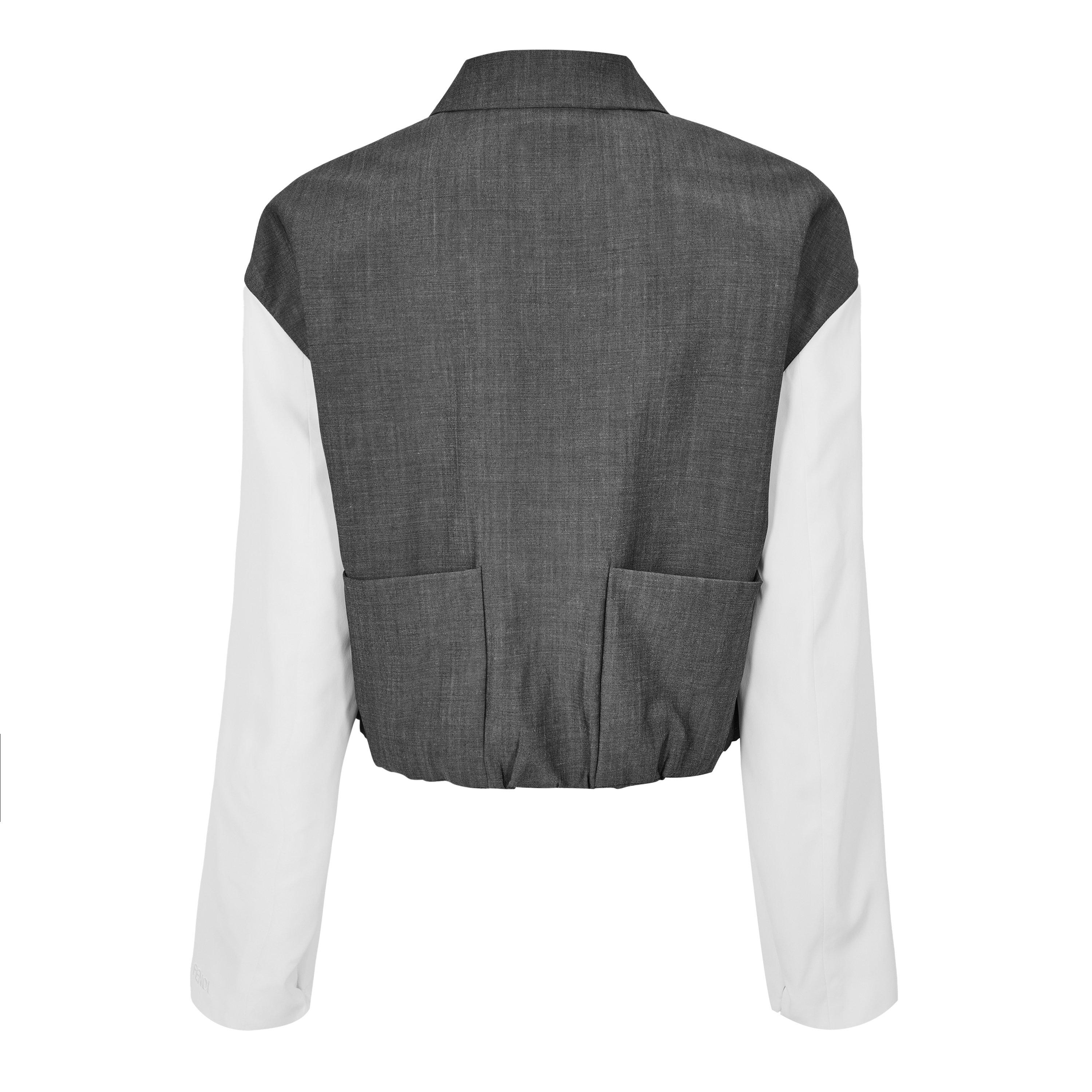 Grey Melange - Fendi - Women's Softshell Jacket - 2