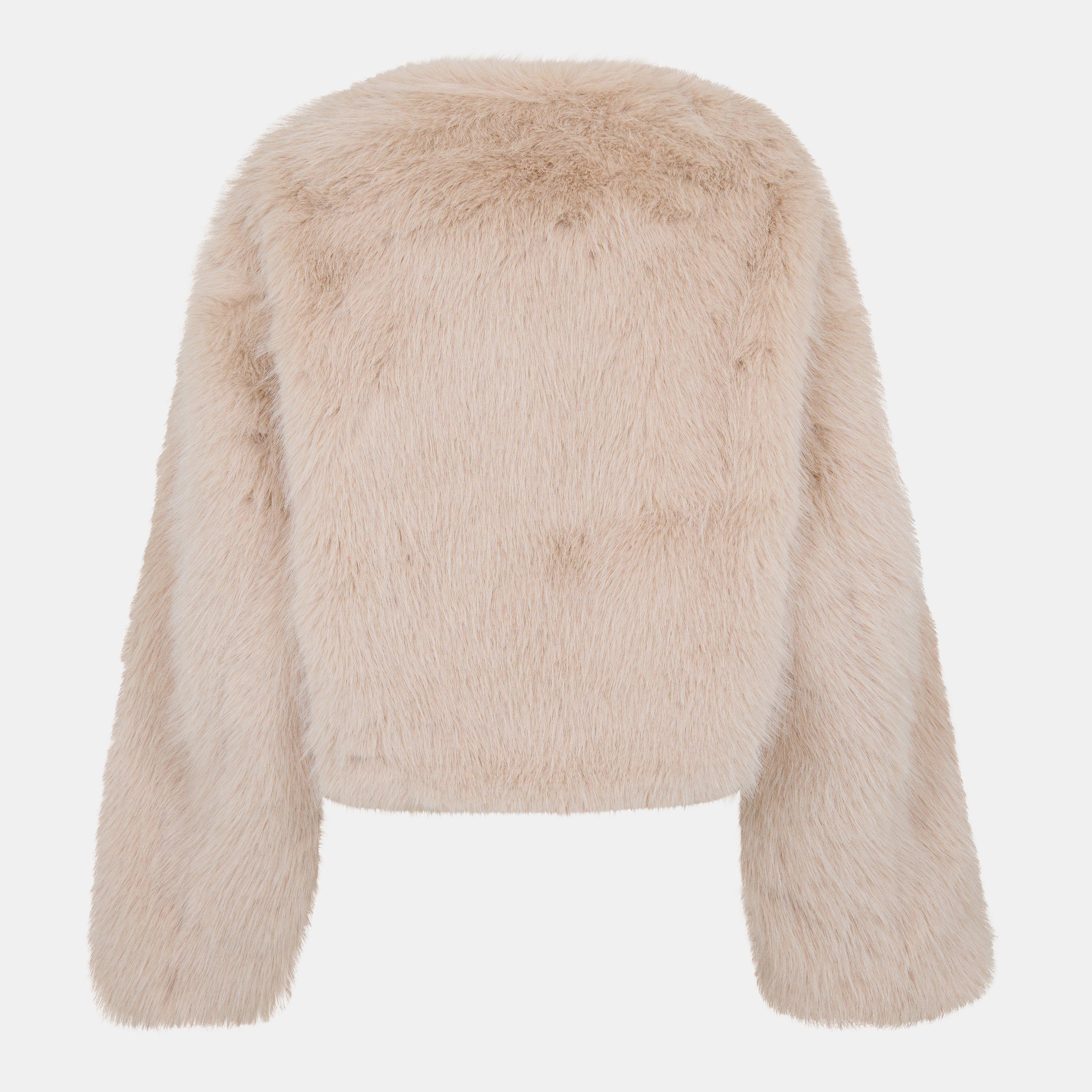 Beige - 4th and Reckless - Women's Reysha Teddy Coat - 2