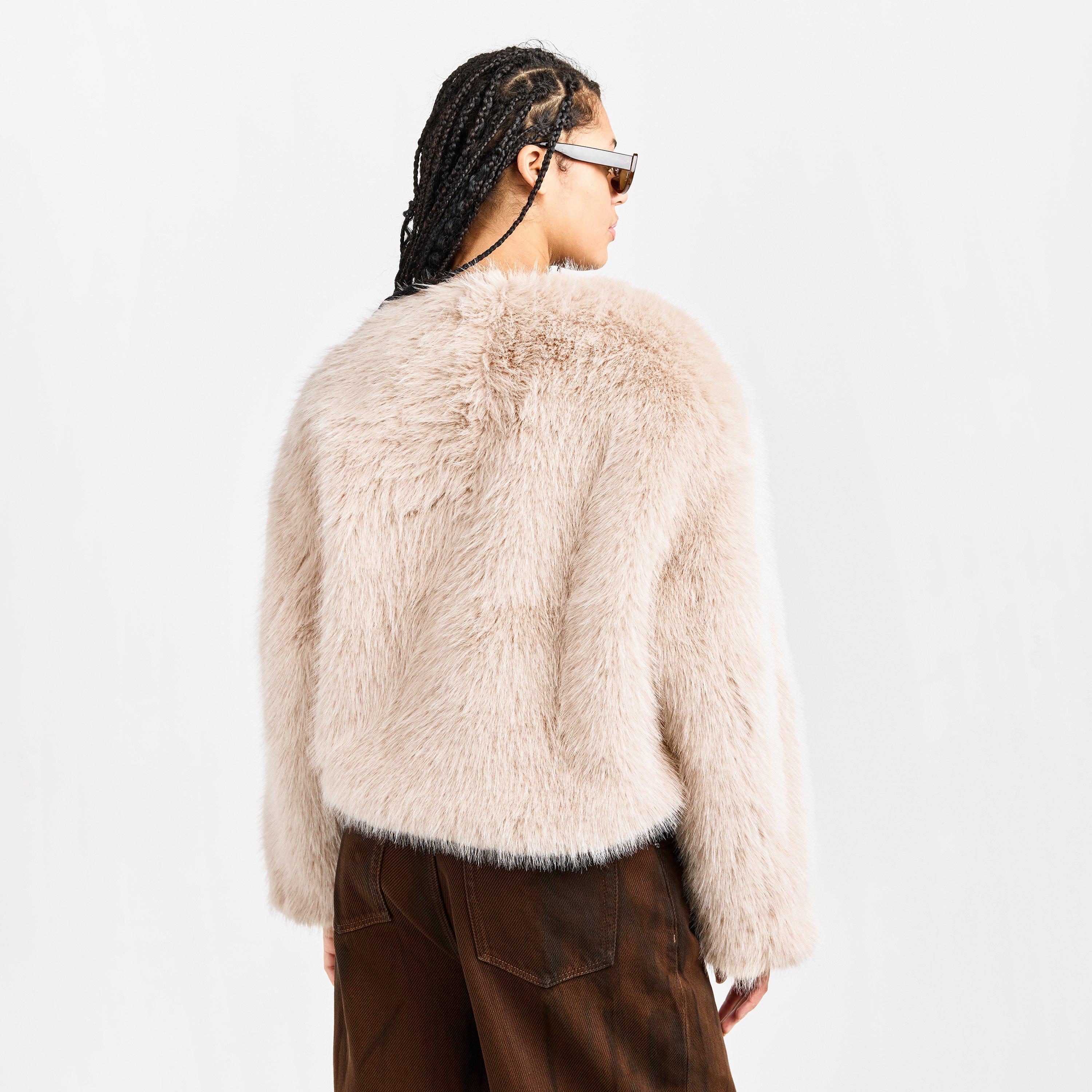 Beige - 4th and Reckless - Women's Reysha Teddy Coat - 4