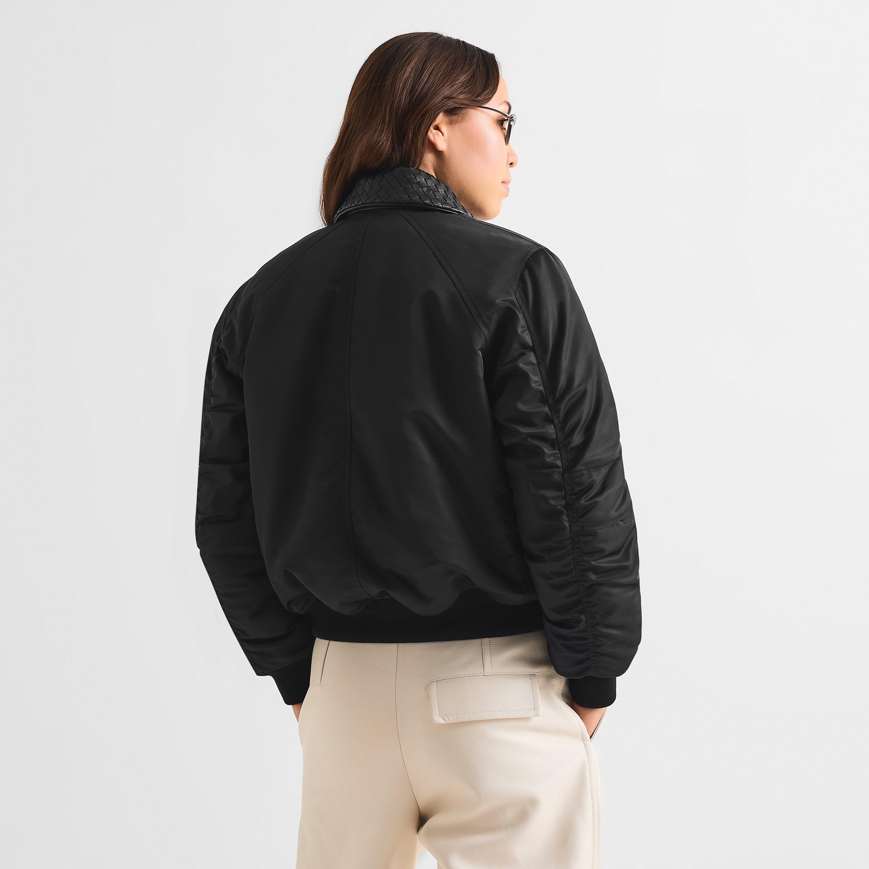 Double Black - Bottega Veneta - Women's Short Puffer Jacket - 4