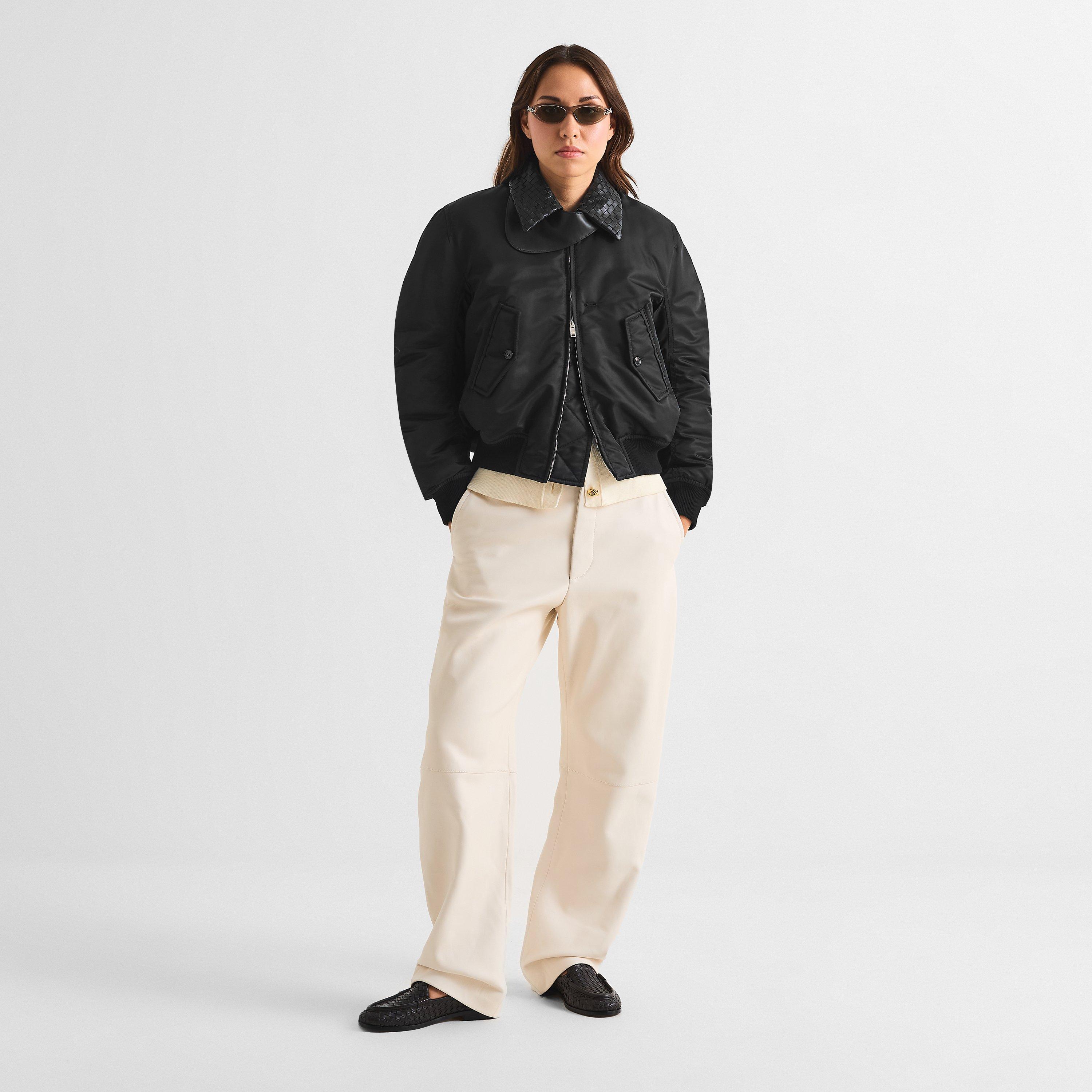 Double Black - Bottega Veneta - Women's Short Puffer Jacket - 6