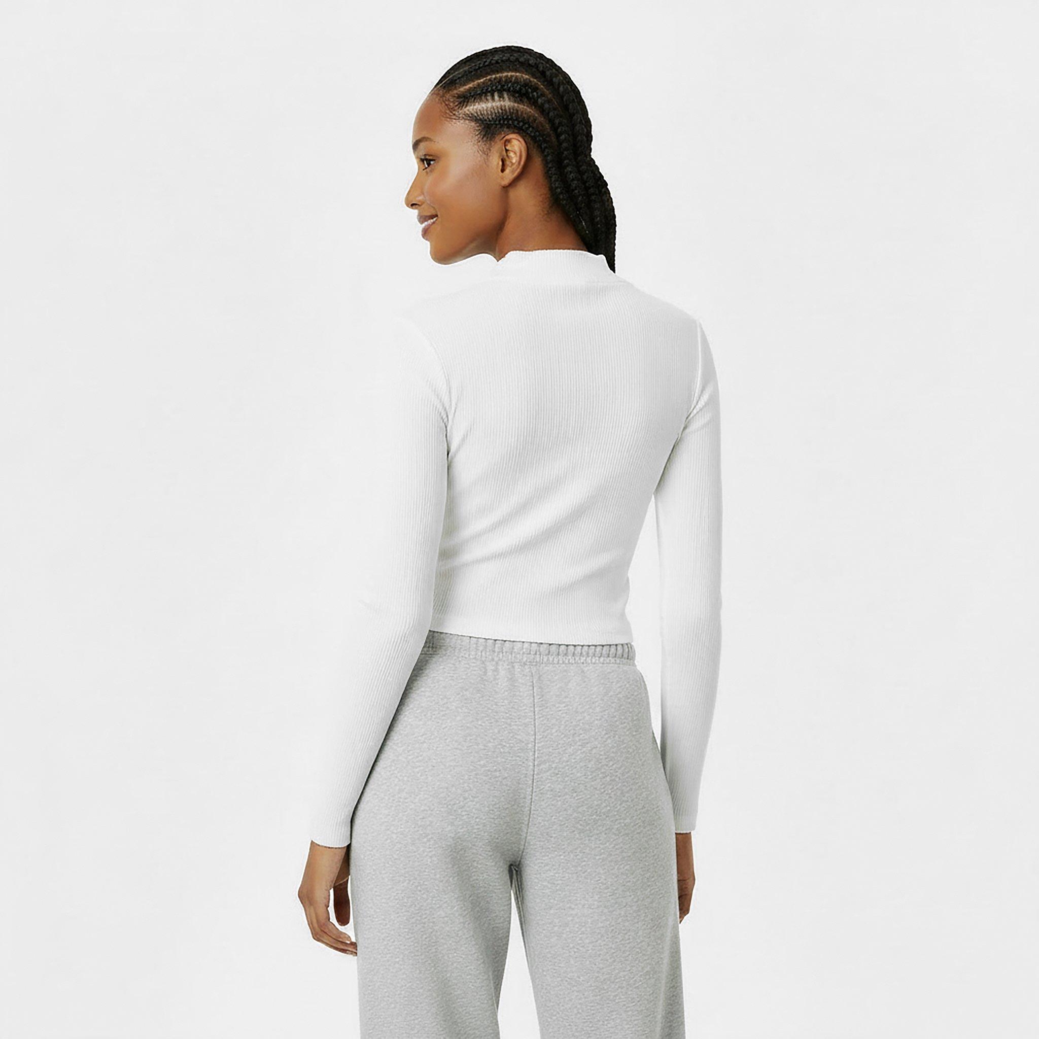 Vintage White - Jack Wills - Women's Rib Turtleneck Jumper - 4