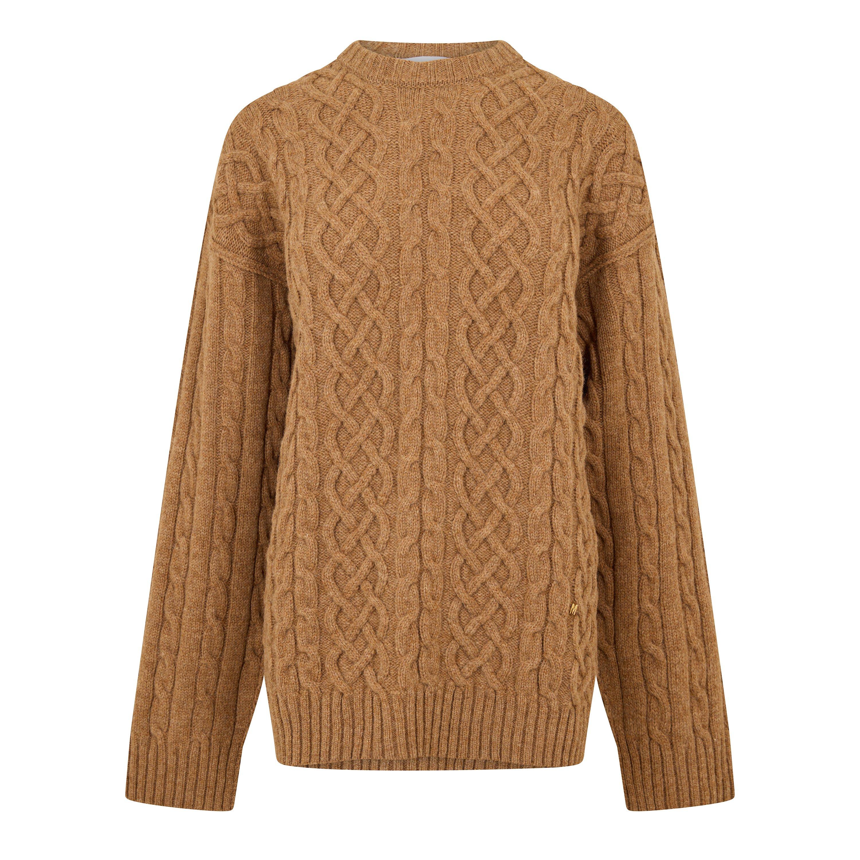 Brown - Moschino - Women's Crew Sweatshirt - 1