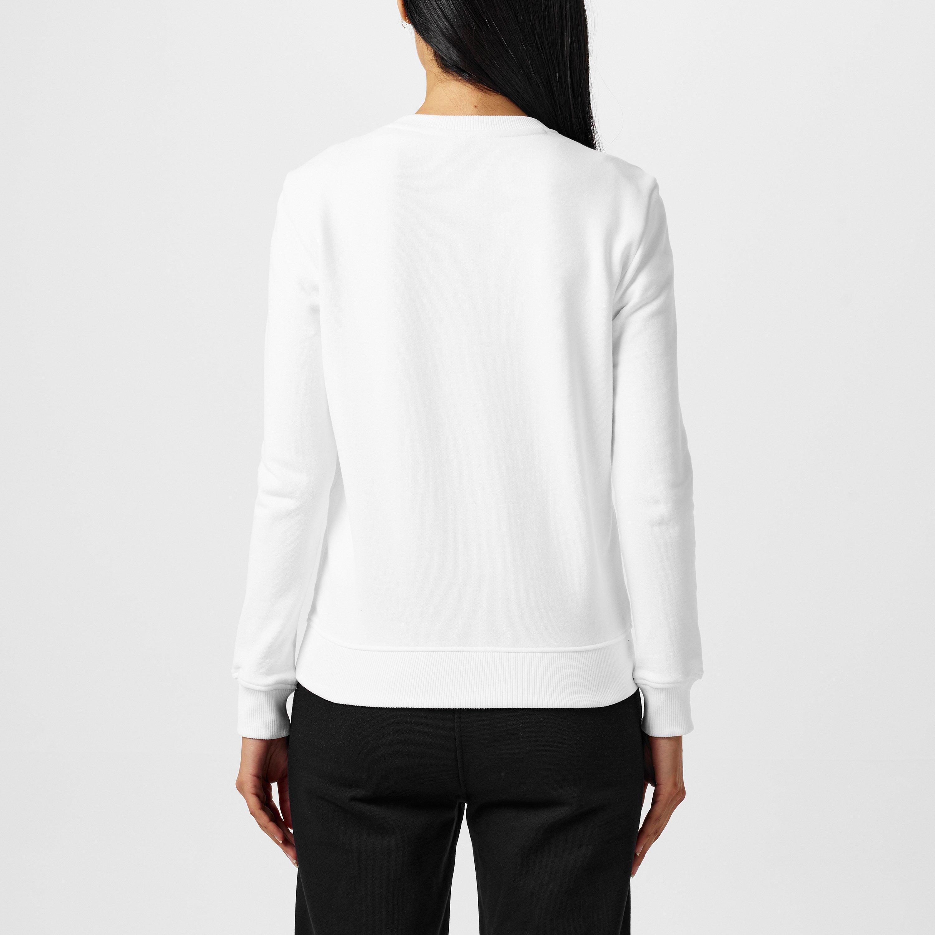 White 100 - Boss - Women's Crew Sweatshirt, Sparkling Diamante - 3