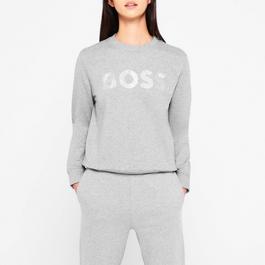 Boss Diamante Logo Sweatshirt