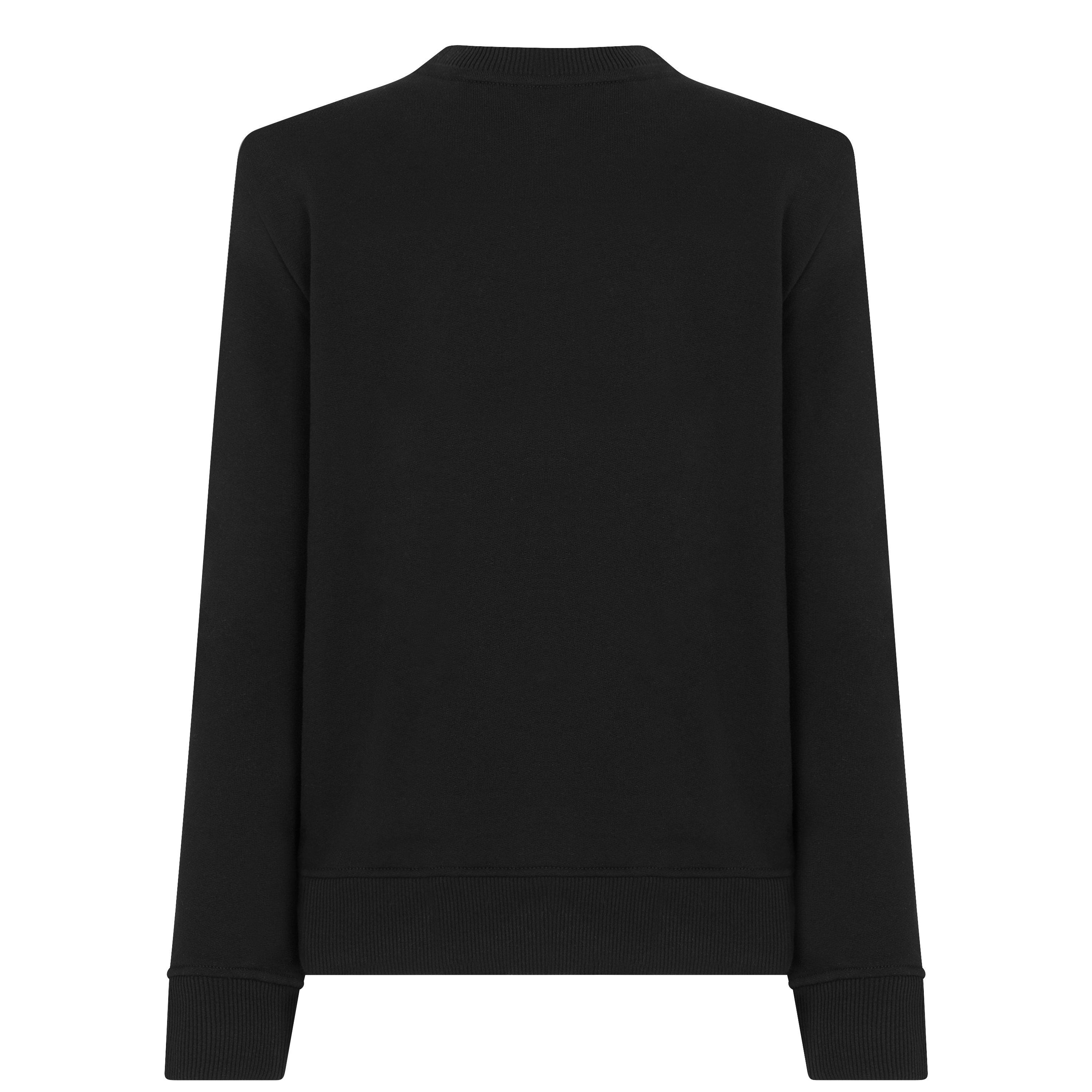 Black 001 - Boss - Women's Crew Sweatshirt, Sparkling Diamante - 6