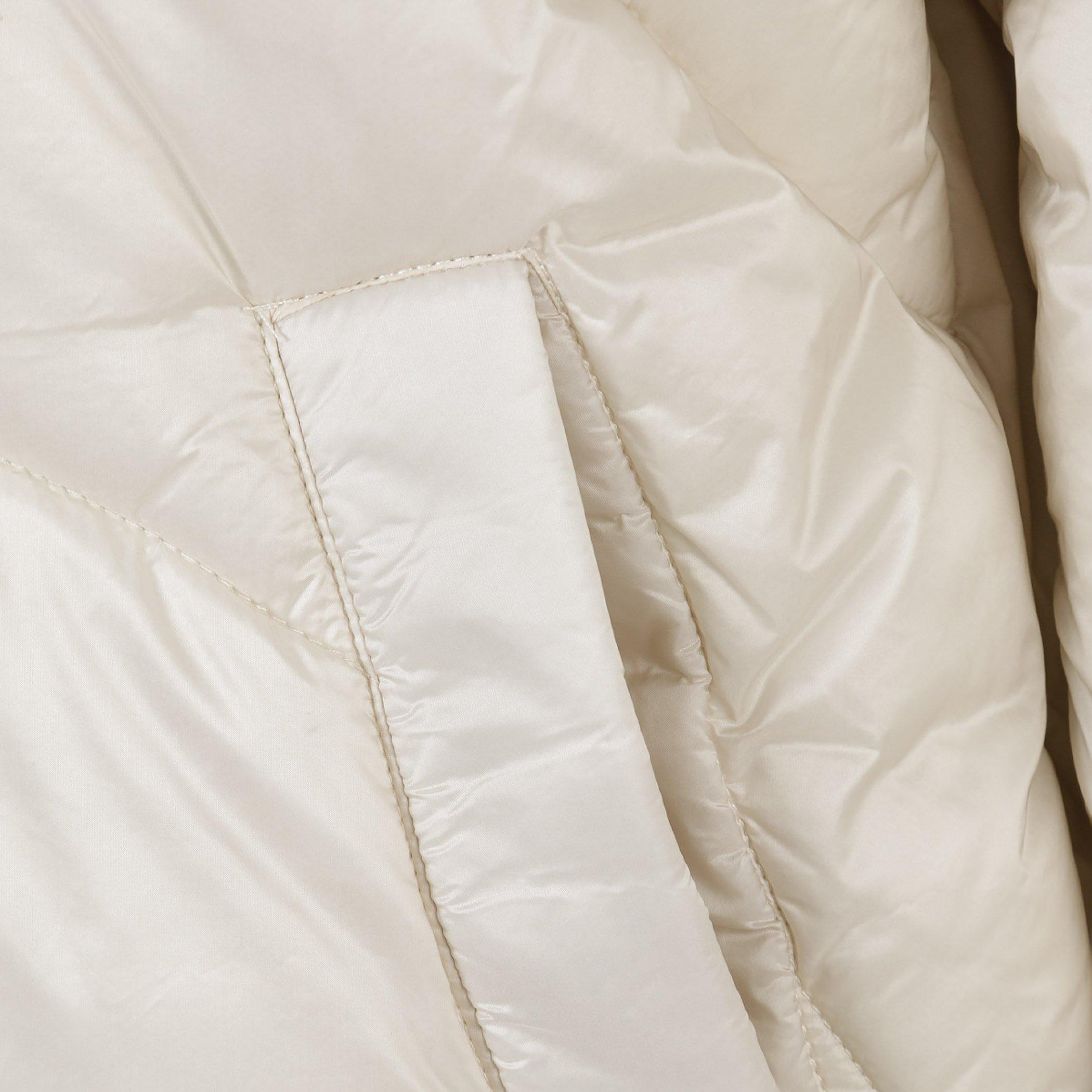 Stone - Minoti - Women short padded jacket with hood curved stitching grey - 9