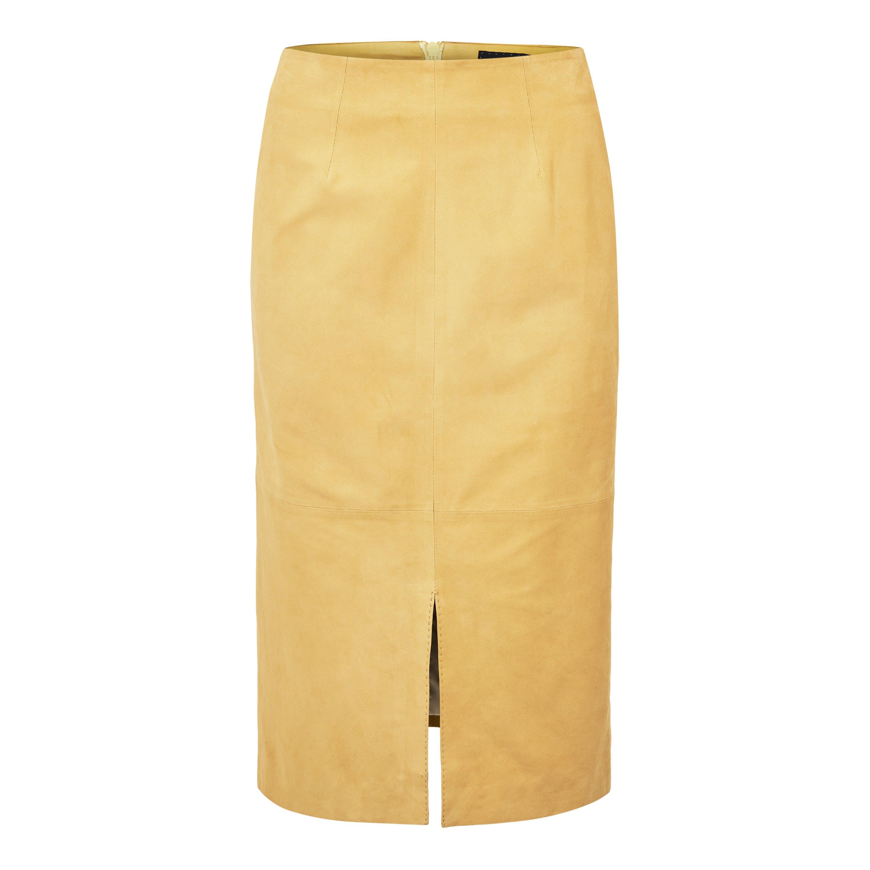 Open Yellow - Boss - Selavie 10259210 01 Leather Jacket Womens - 1