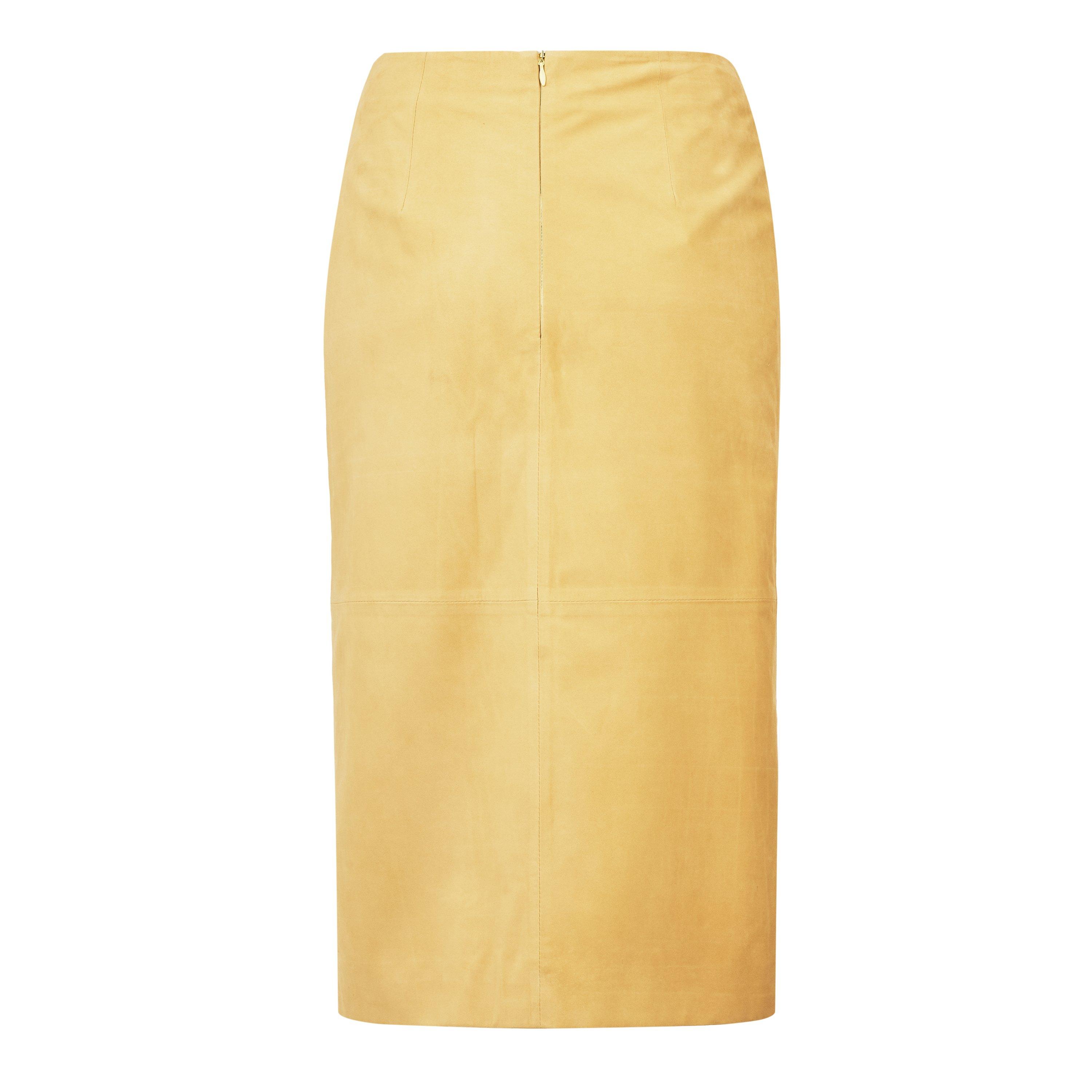 Open Yellow - Boss - Selavie 10259210 01 Leather Jacket Womens - 2