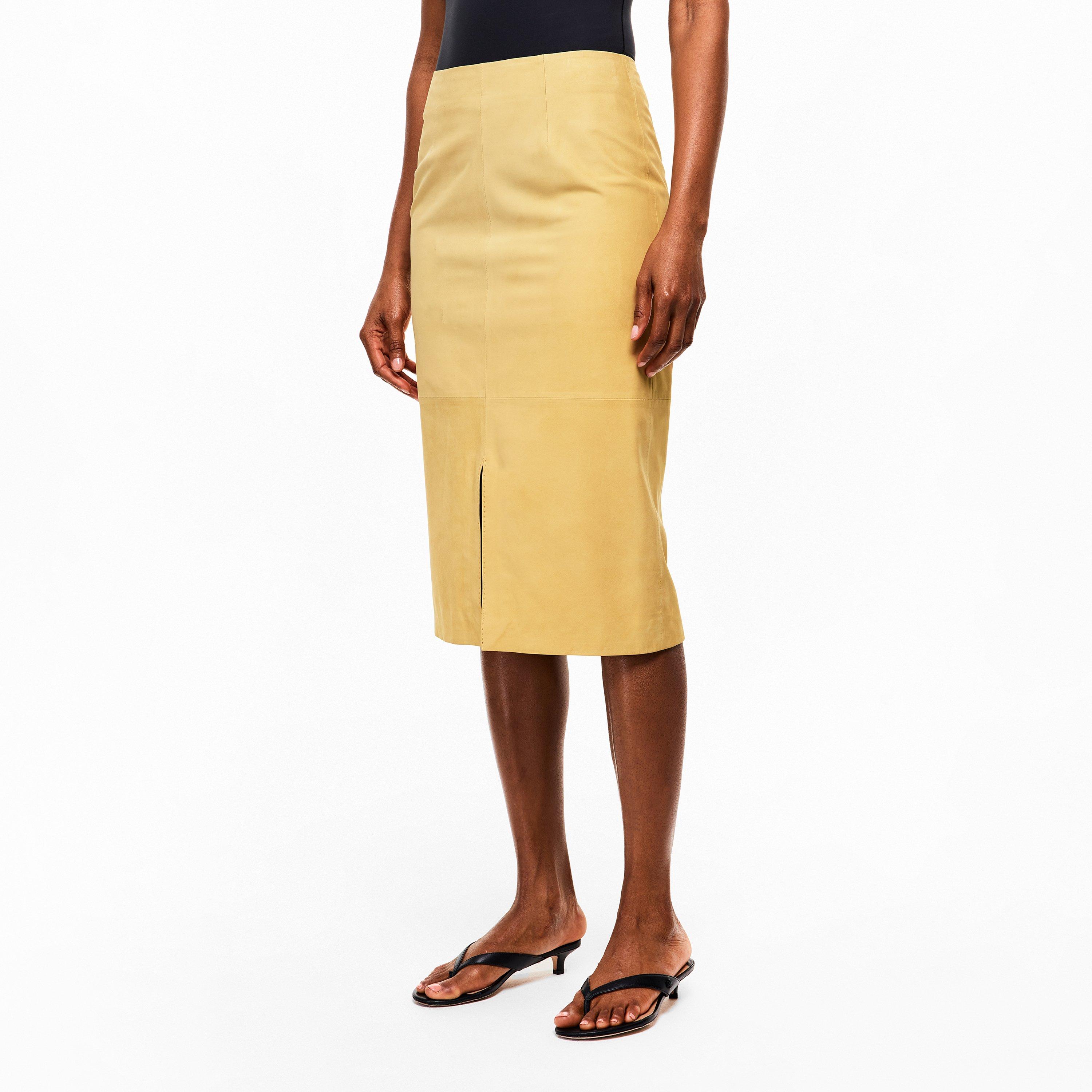 Open Yellow - Boss - Selavie 10259210 01 Leather Jacket Womens - 3