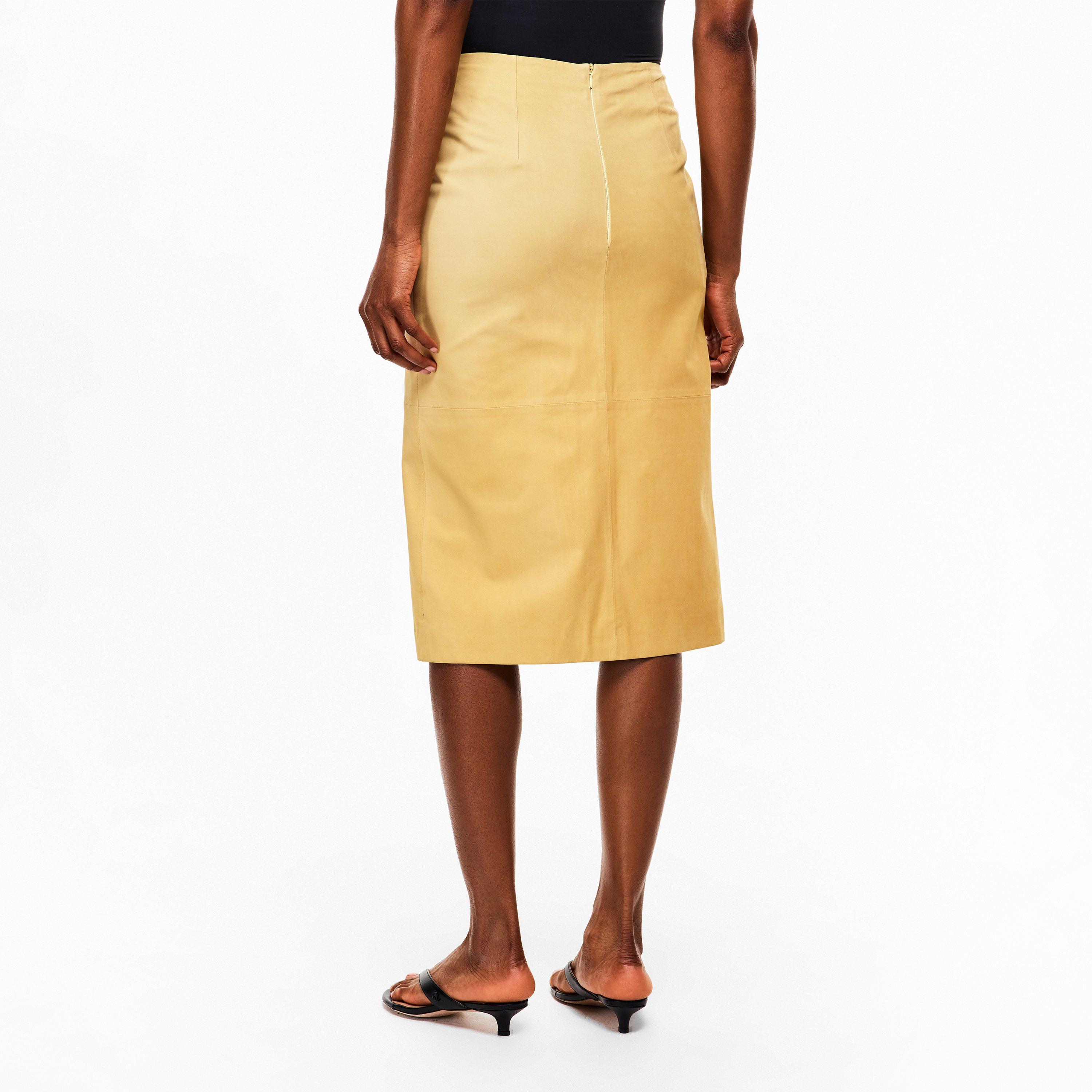 Open Yellow - Boss - Selavie 10259210 01 Leather Jacket Womens - 4