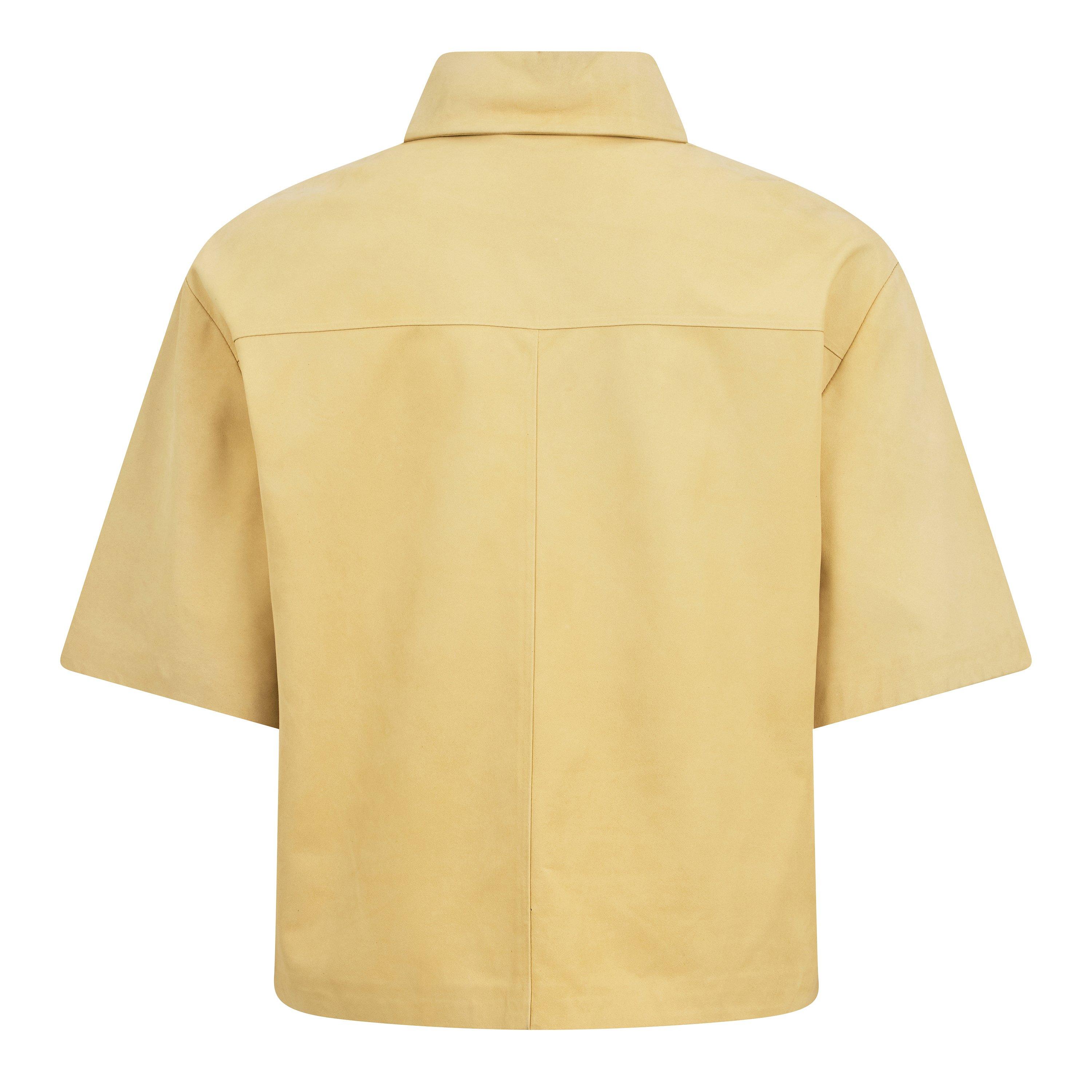 Open Yellow - Boss - Sacarana 10259210 01 Leather Jacket Womens - 2