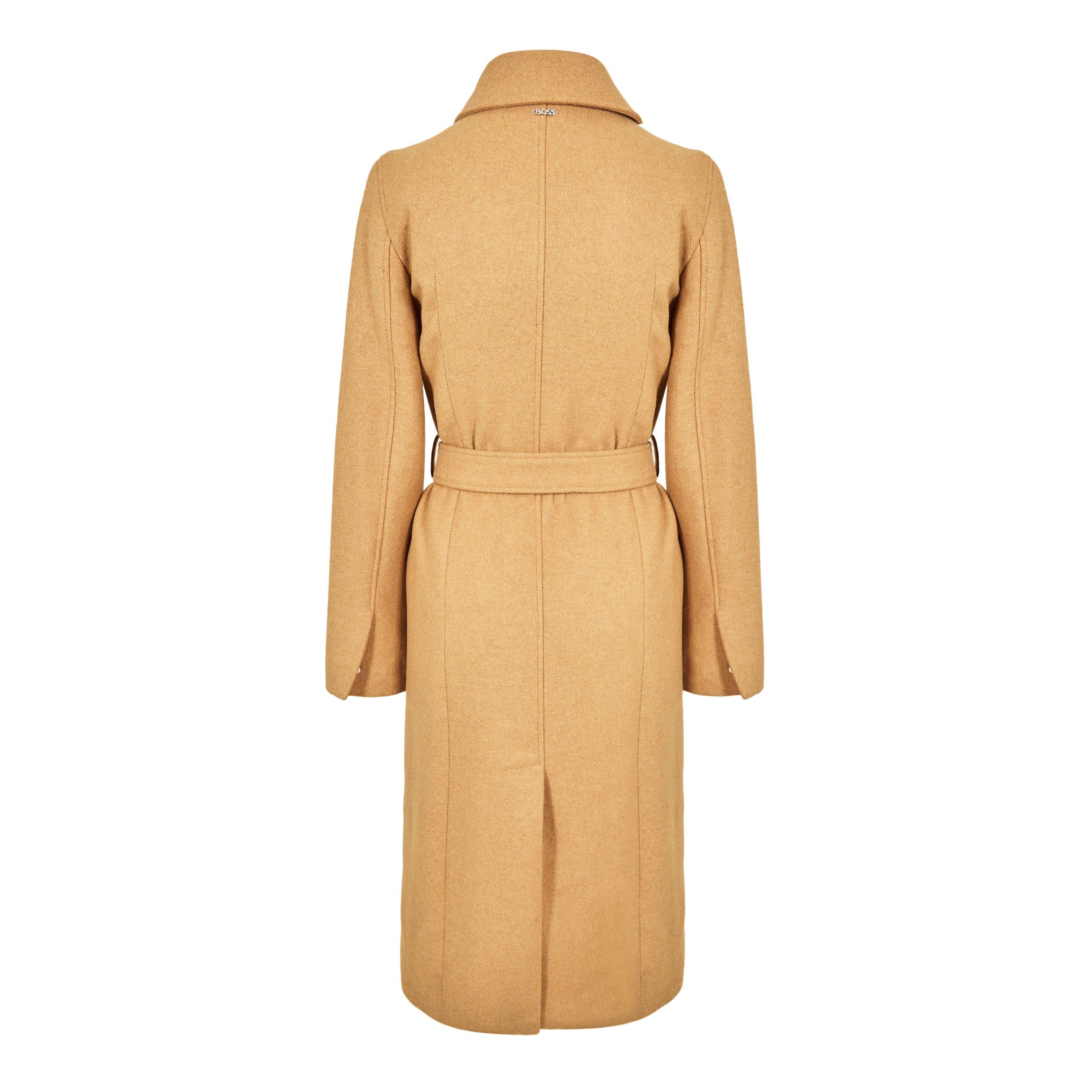Medium Beige - Boss - Women's Casiotta Overcoat - 2
