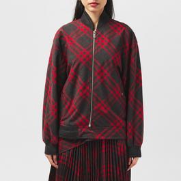 Burberry Check Bomber Jacket