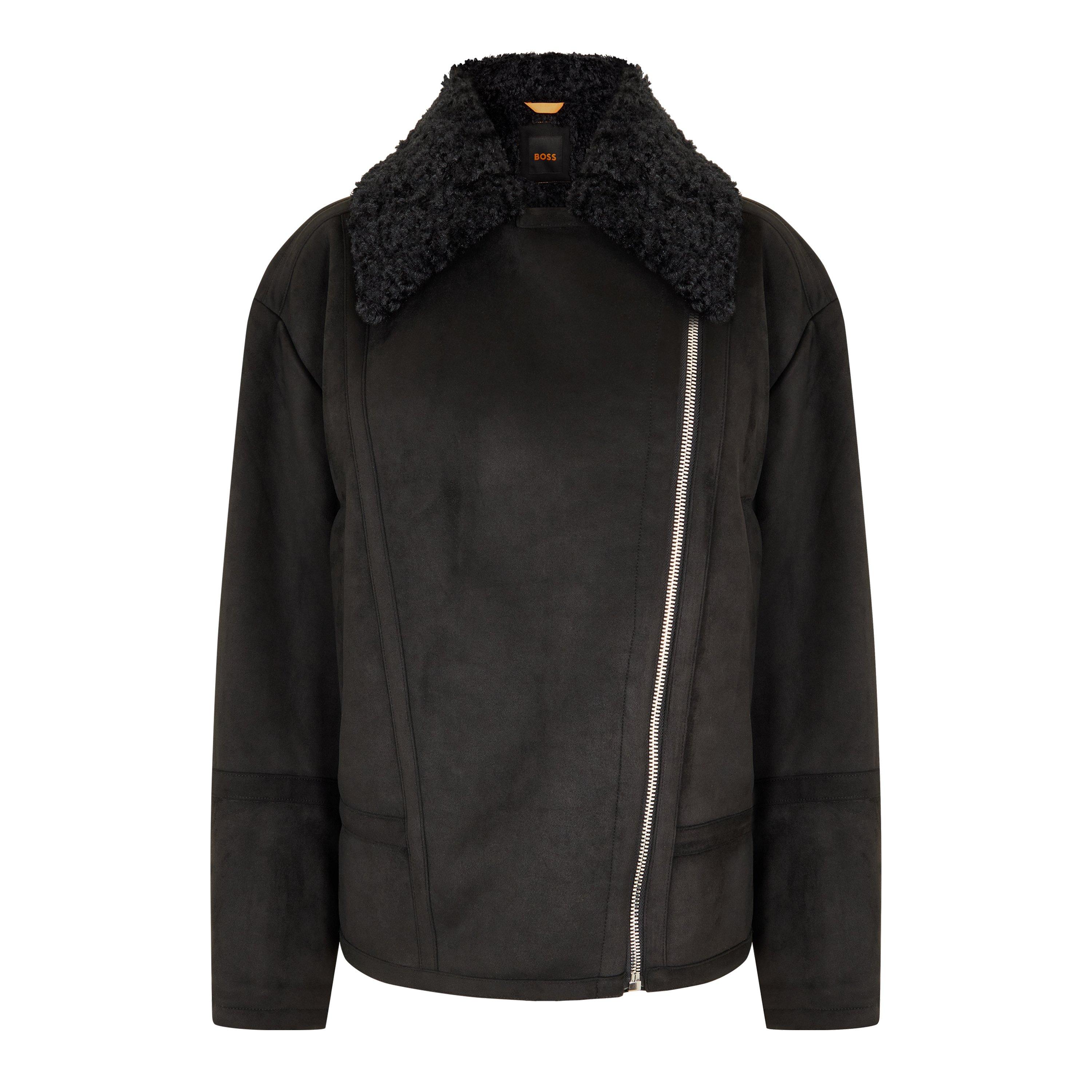 Black - Boss - C Cheerlini1 10263821 01 Overcoat Womens - 1