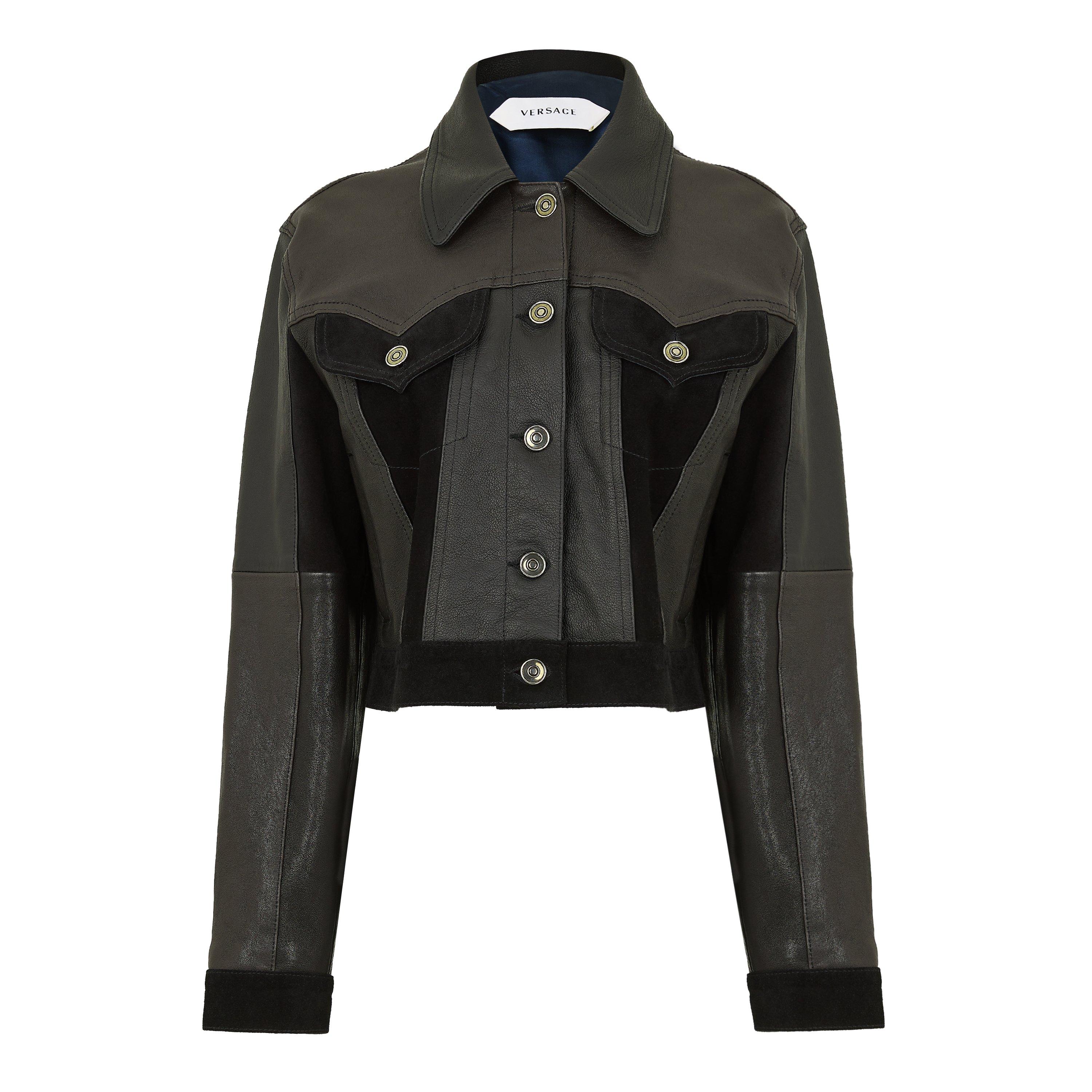 Black - Versace - Versace Mixed Leathe Ld62 - 1