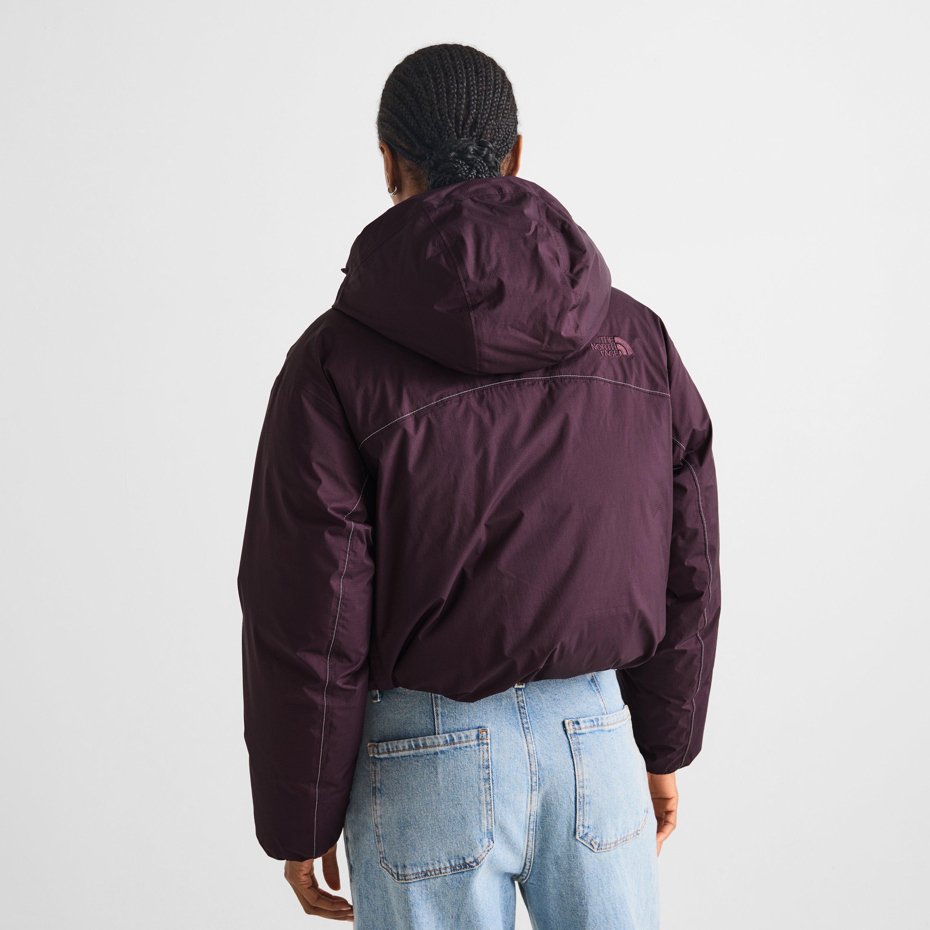 Deep Burgundy - The North Face - Women's Reversible Down Bomber Jacket - 4