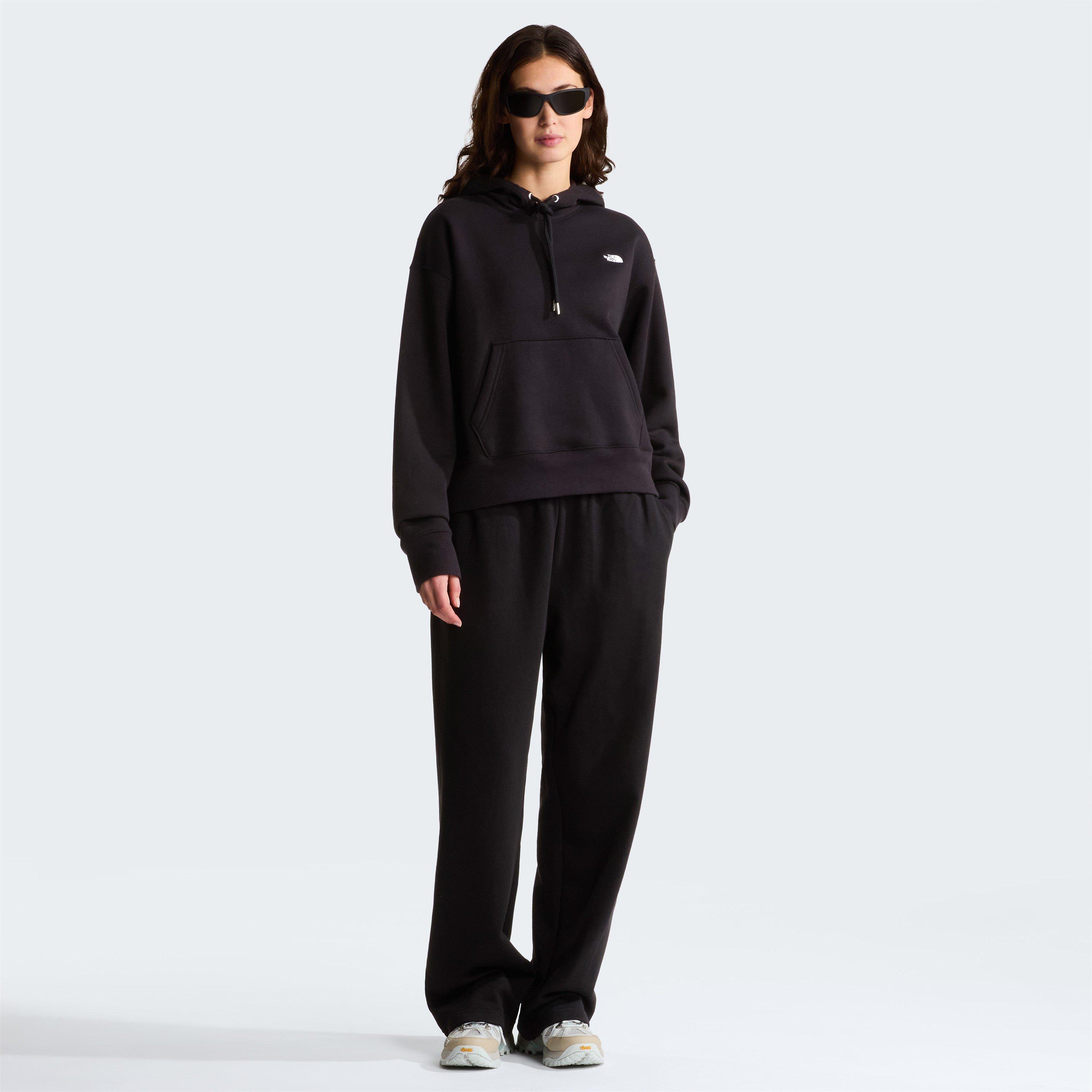 Tnf Black - The North Face - TNF Essential Simple Dome Boxy Oversized Hoodie Womens - 5