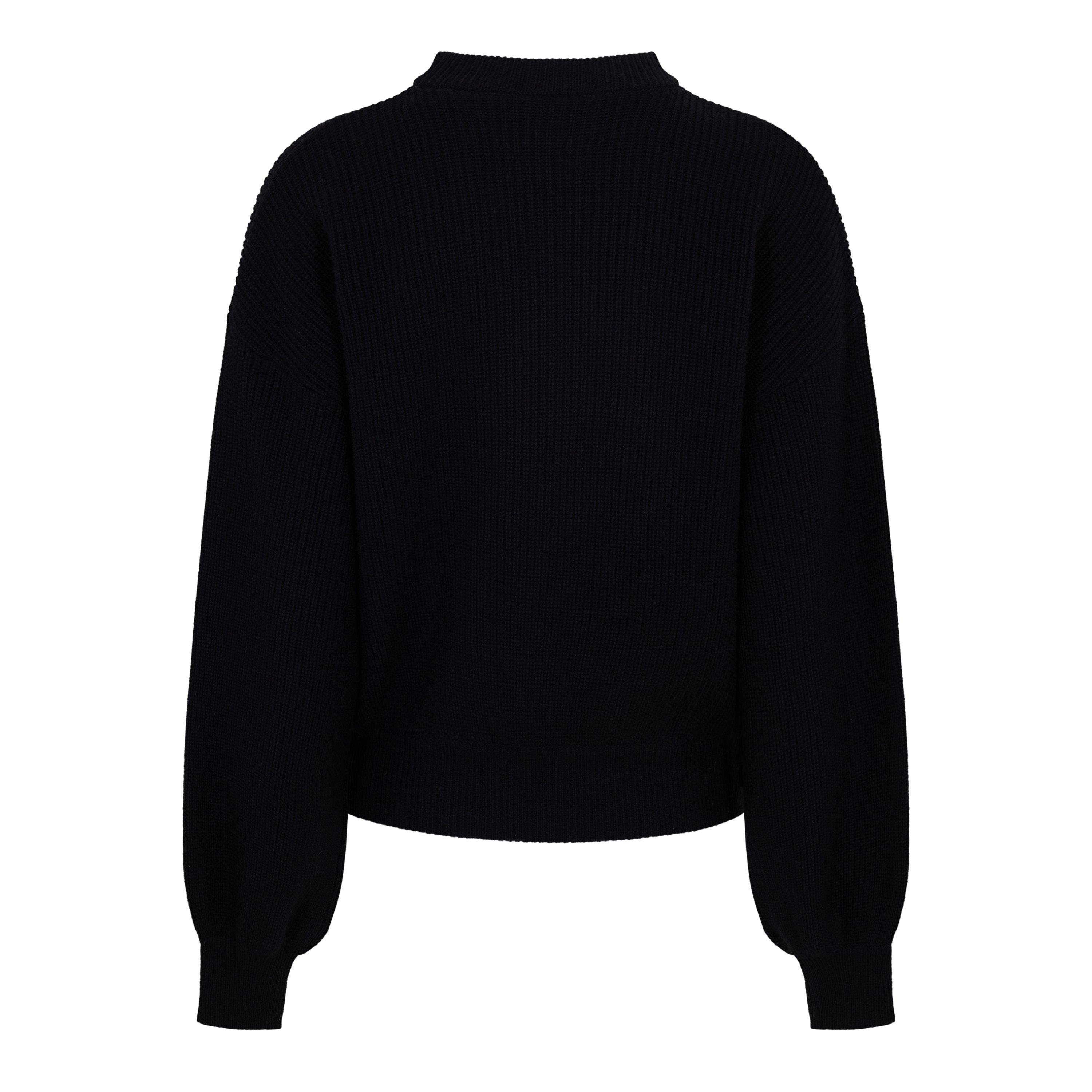 Black - Timberland - Timberland Wool Blend Crew Sweater Black - 2