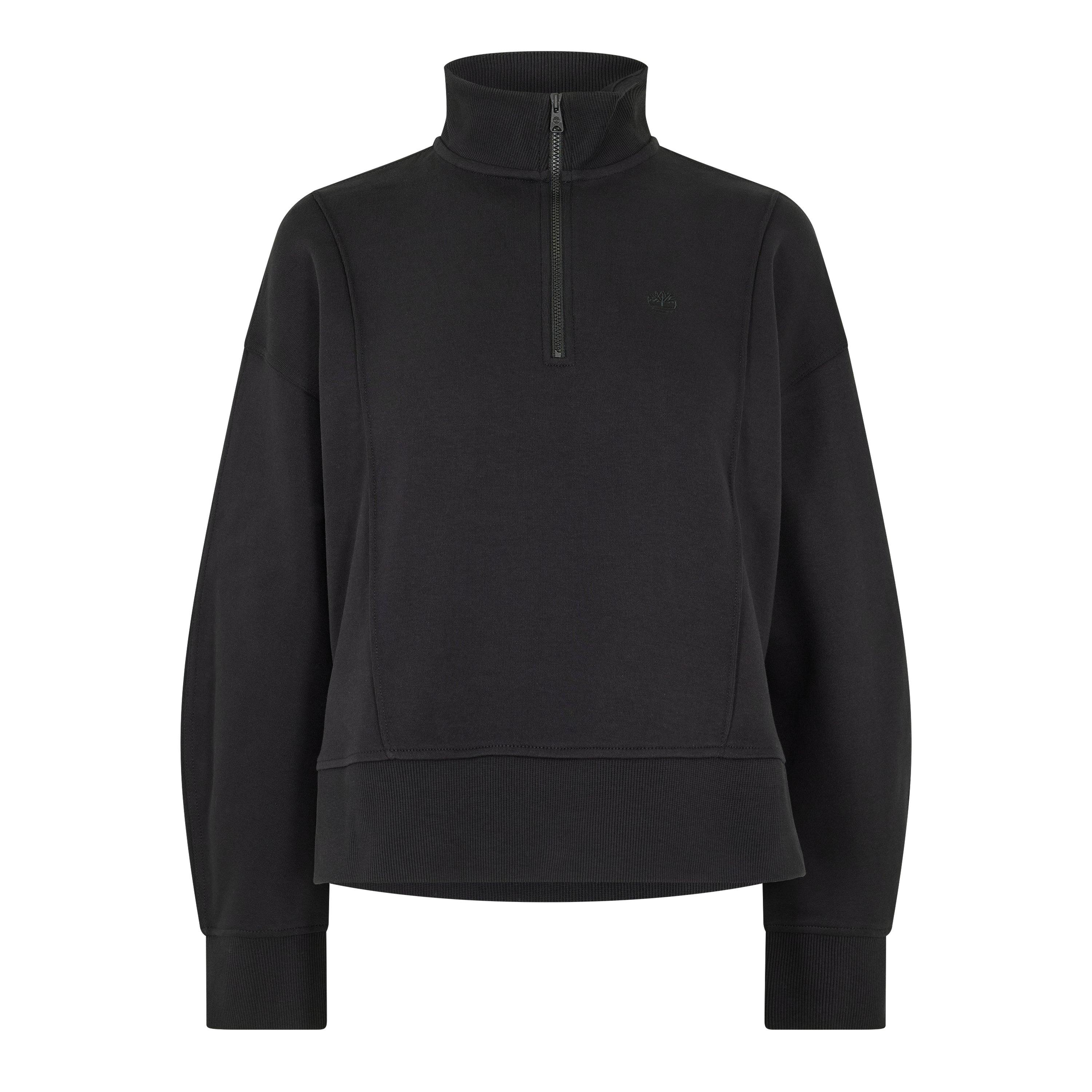 Black - Timberland - Women's 1/4 Zip Fleece - 1