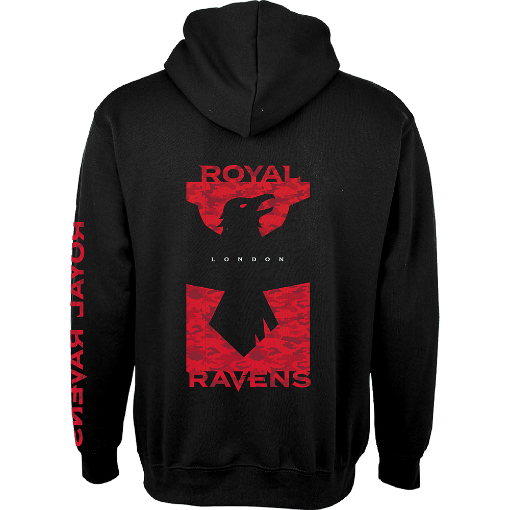 Merchandise - London Royal Ravens - Royal Ravens Congress Hoodie - 2