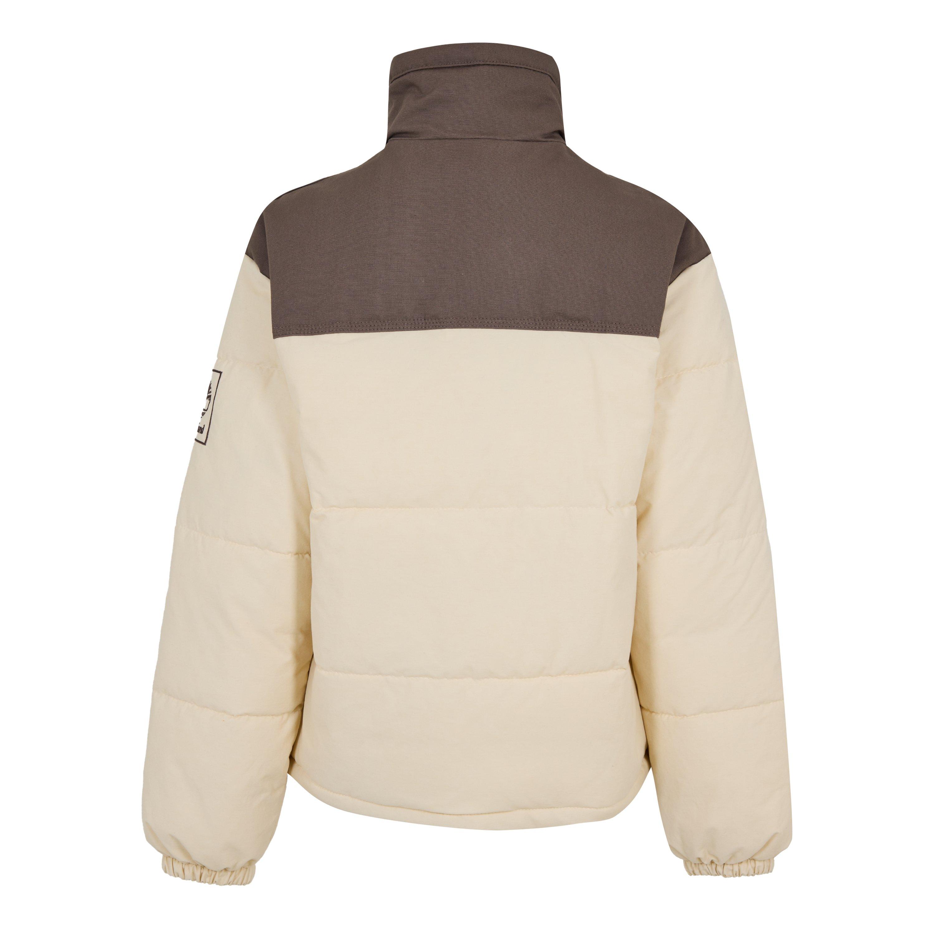 Angora-ChocChip - Timberland - Women's Insulated Puffer Short Puffer Jacket - 2