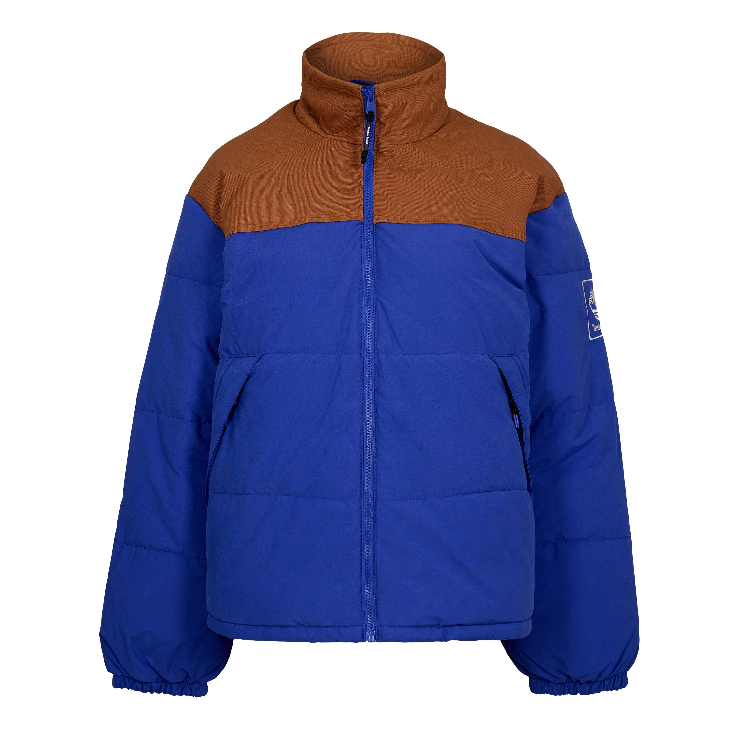Timberland Women's Insulated Puffer Short Puffer Jacket - Clematis Blue - 16 (XL)
