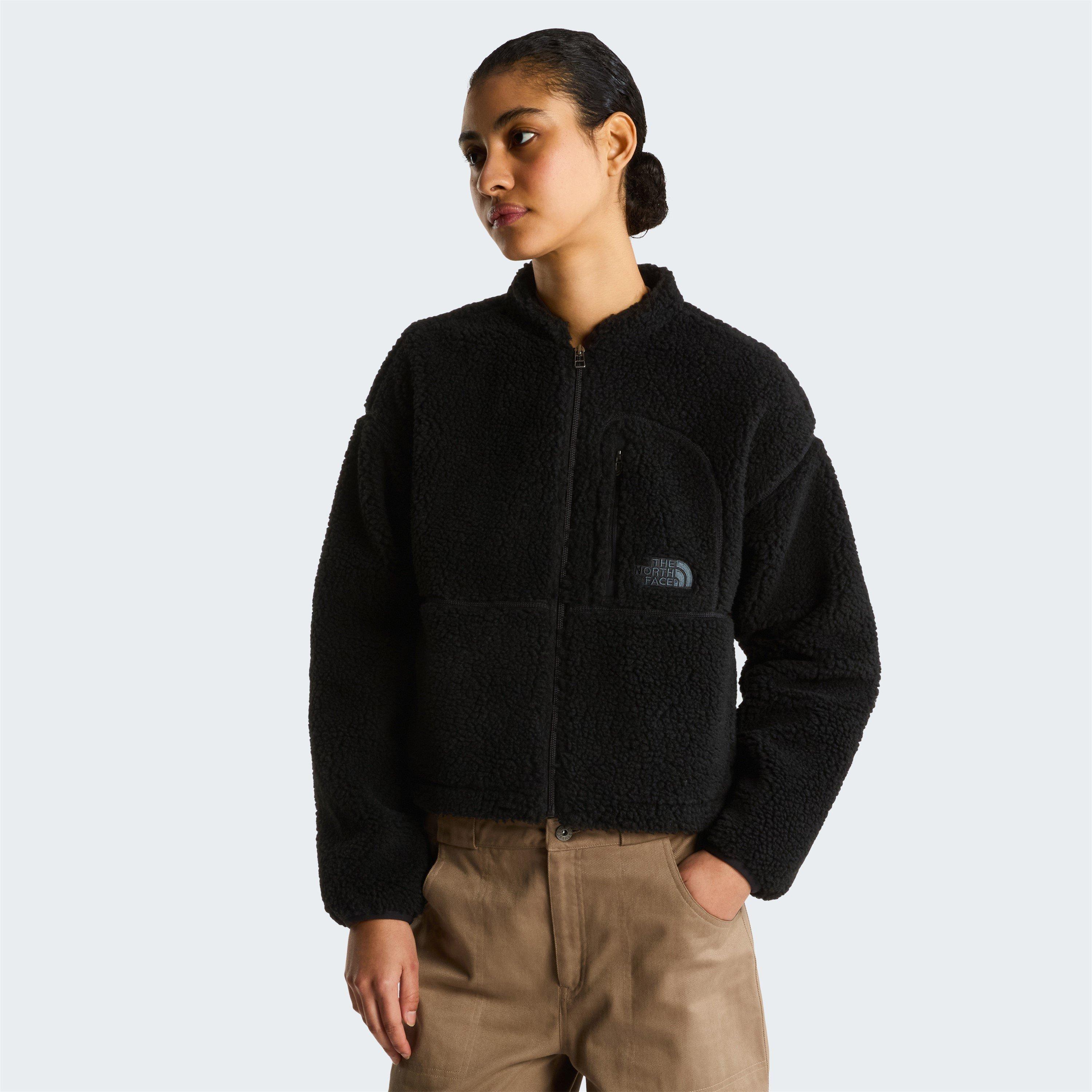 Black - The North Face - TNF Ex Pile Jackets Womens - 3