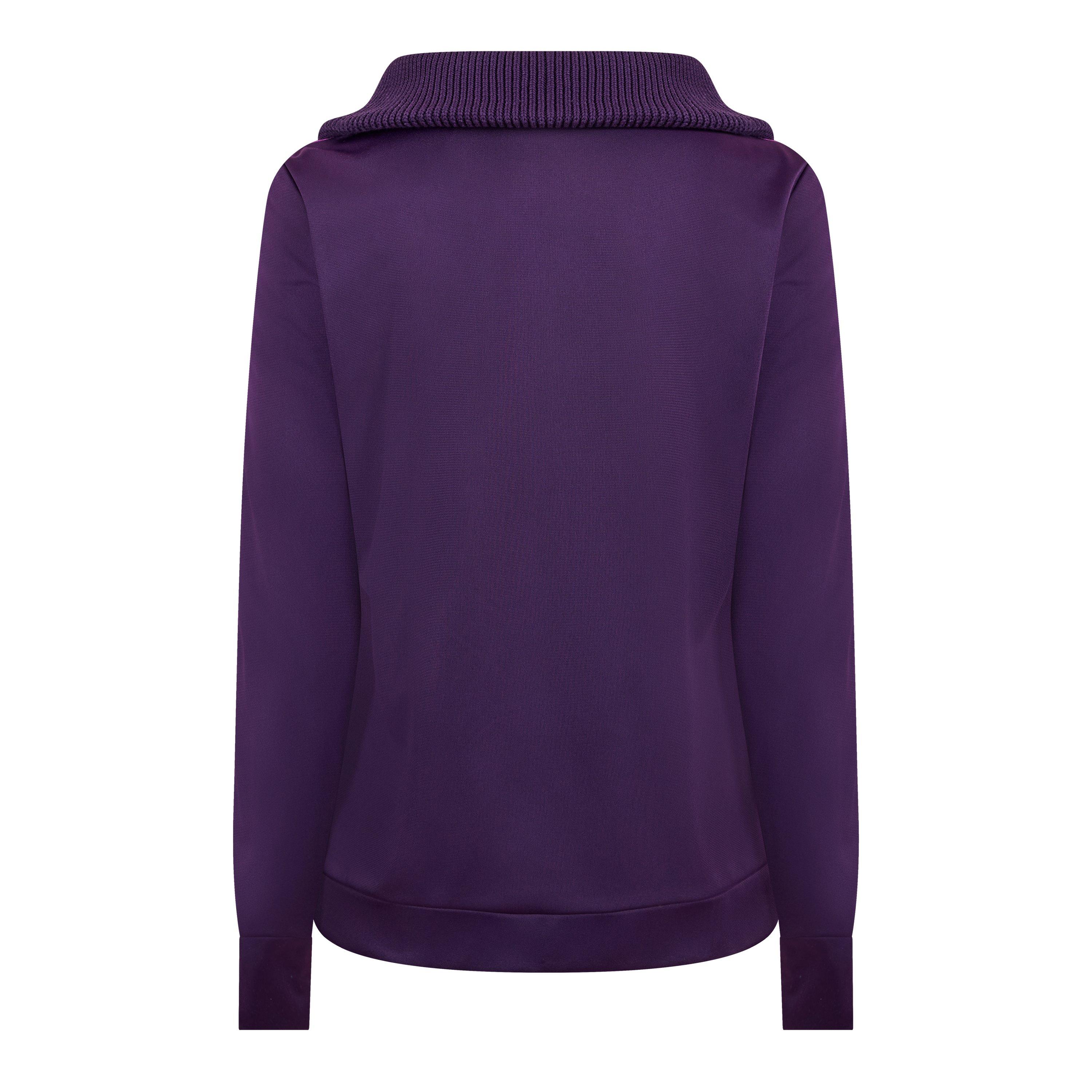 Purple - Puma - (13) Fabric Track Jacket Womens - 2