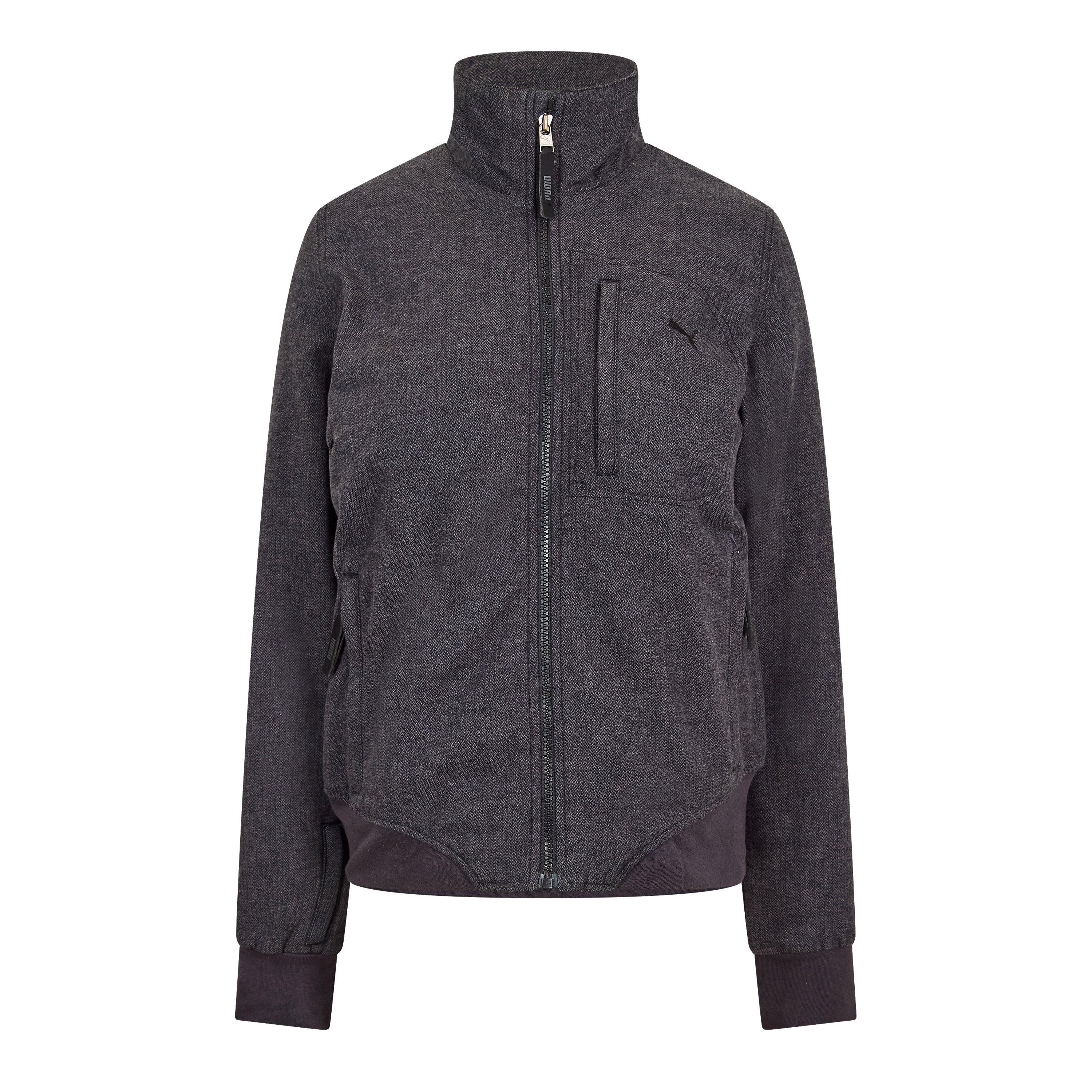 Black - Puma - Bomber Jacket Womens - 1
