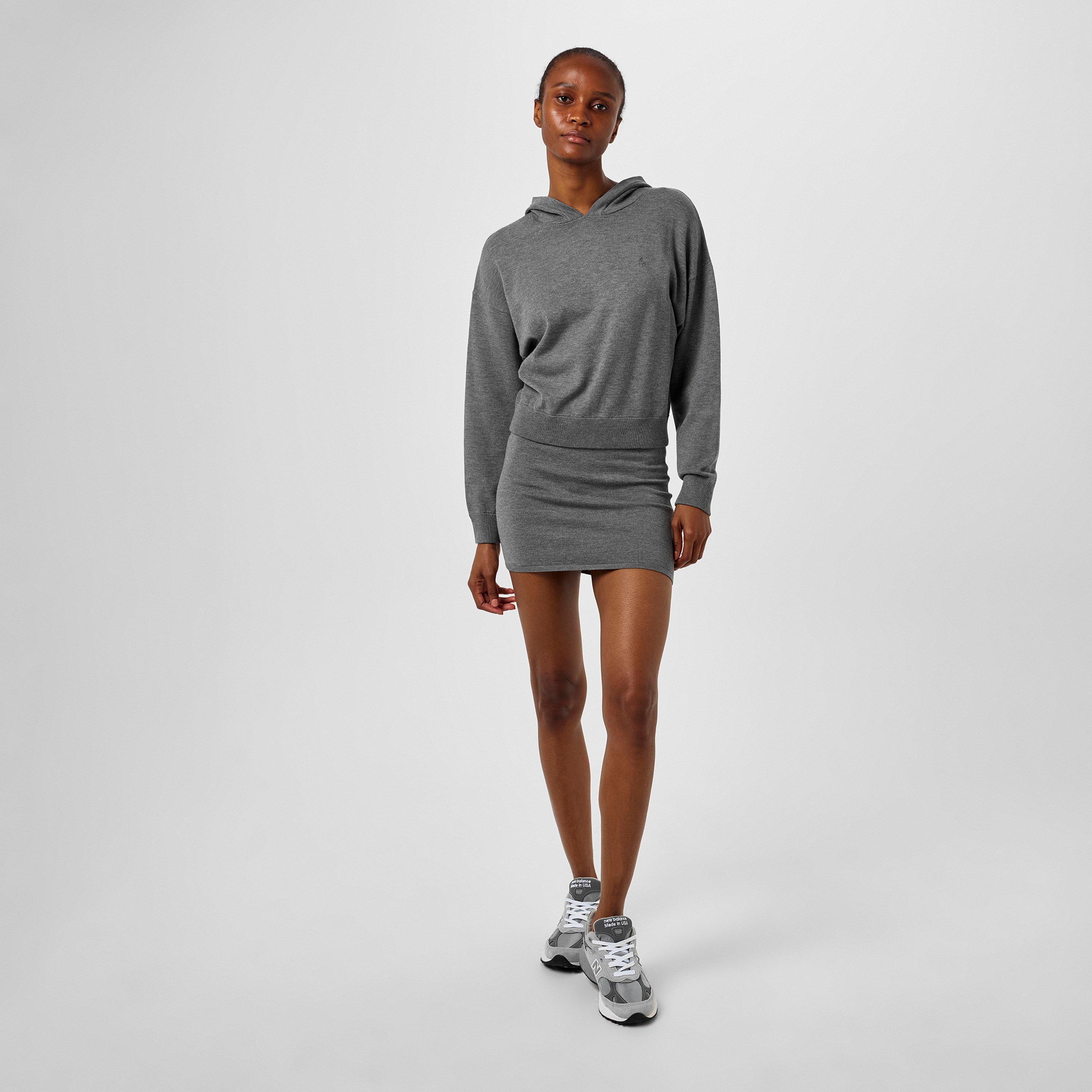 Houtskoolgrijs - Jack Wills - Knitted Jumper Dress - 4