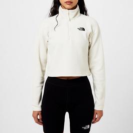 The North Face Women’s 100 Glacier Cropped ¼ Zip Fleece