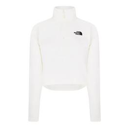 The North Face Women’s 100 Glacier Cropped ¼ Zip Fleece