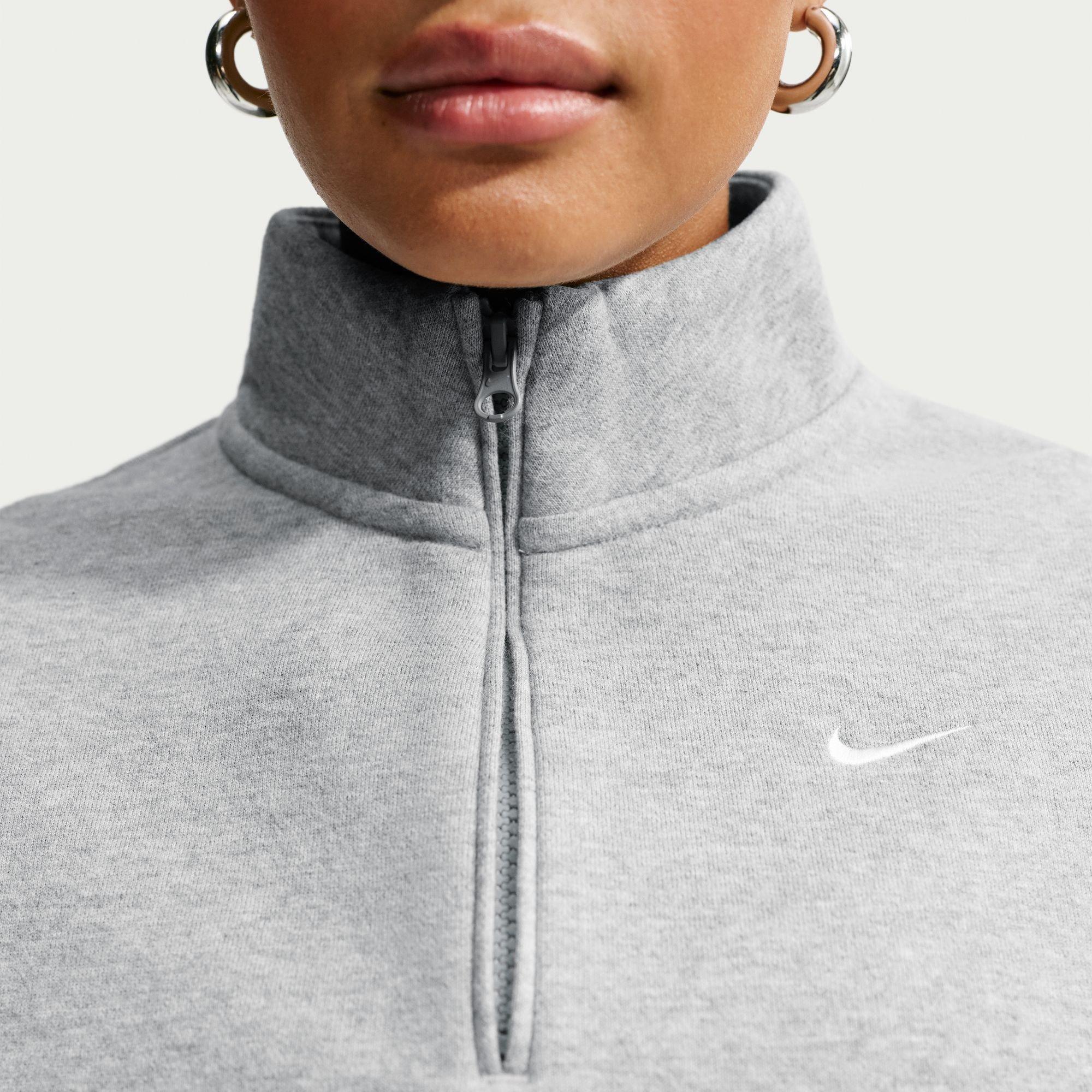 Dark Heather - Nike - Nike Half Zip Ld64 - 3
