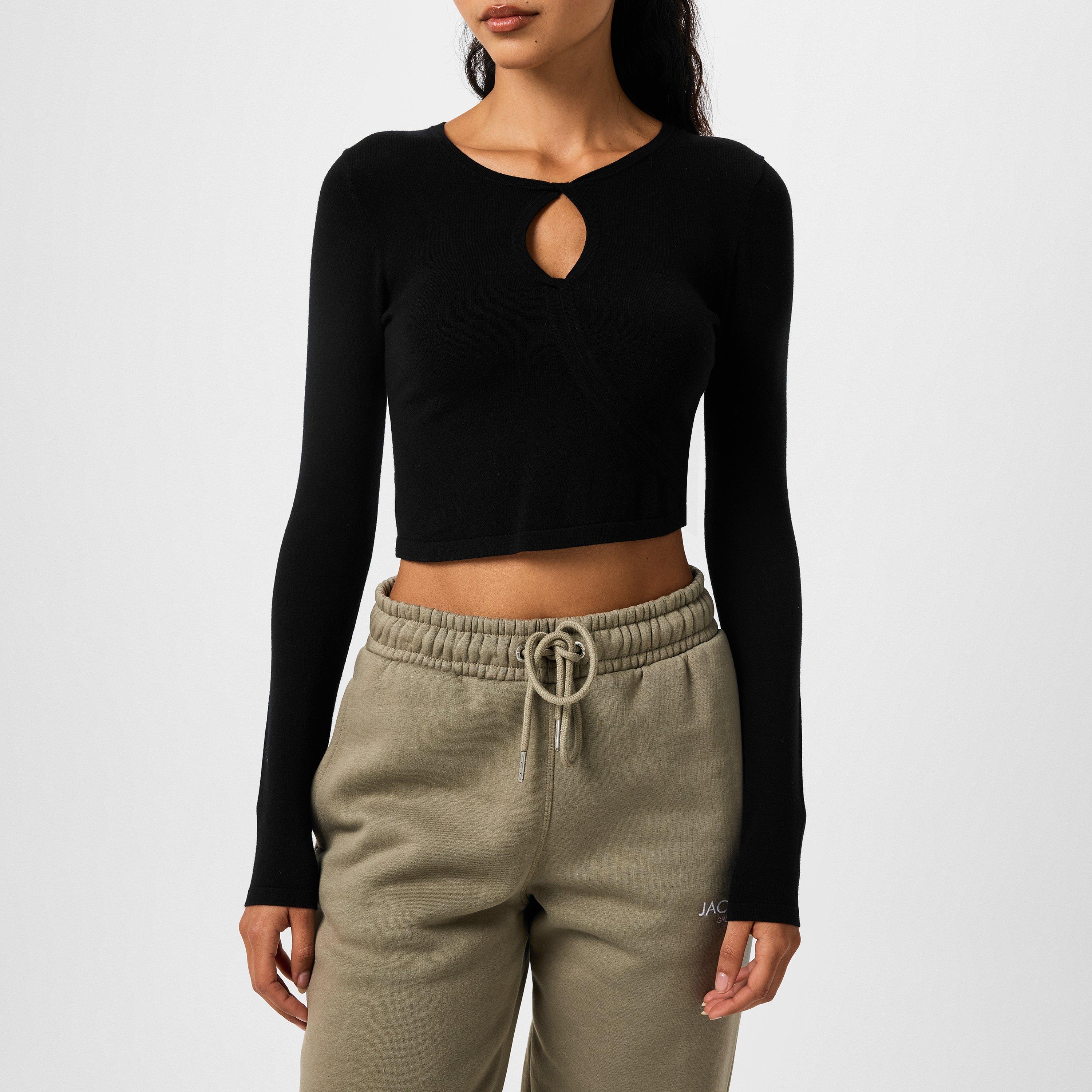 Crna - Jack Wills - JW Cut Out Knitted Top - 3