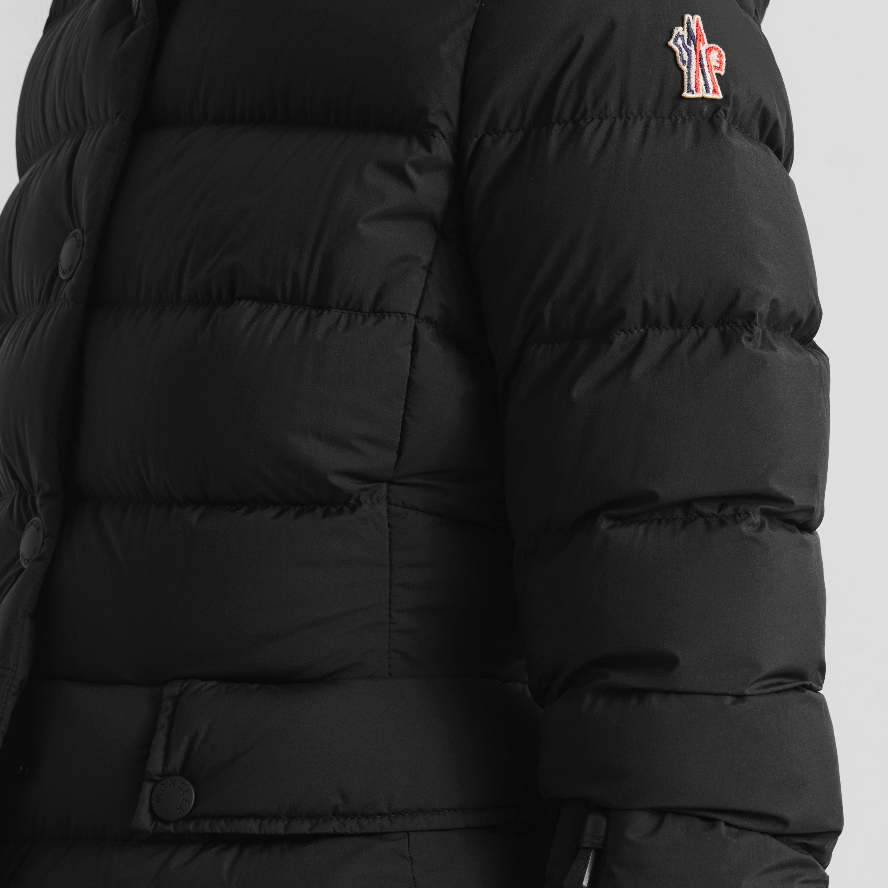 Black 999 - Moncler - Women's Armoniques Goose Down Tailored-Fit Short Puffer Jacket - 5