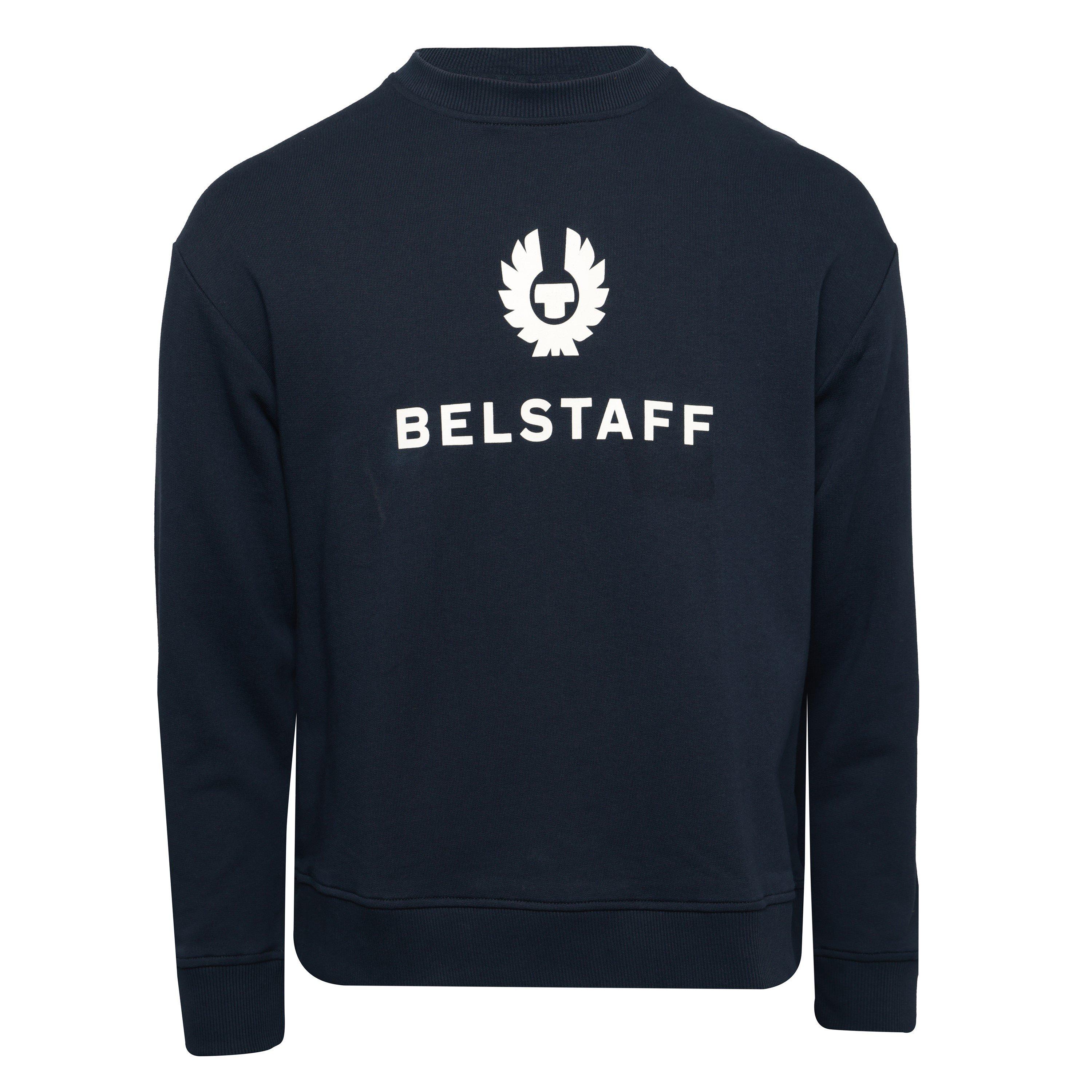 Deep Navy - Belstaff - Women's Rio Sweatshirt Deep Crew - 1