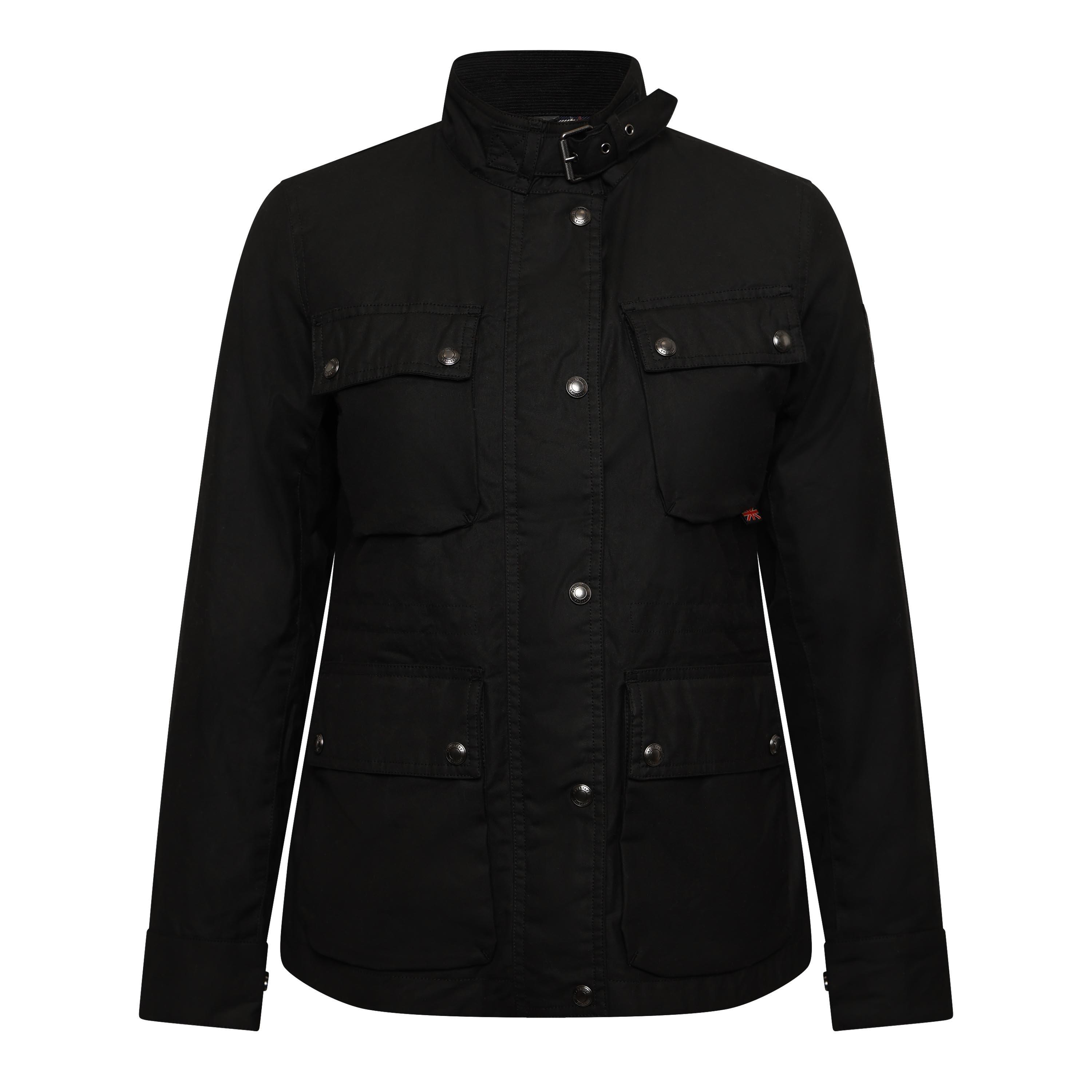 Black - Belstaff - Women's Fieldmaster Wax Jacket - 1