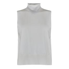 Jack Wills JW High Neck Knited Tank Top Womens