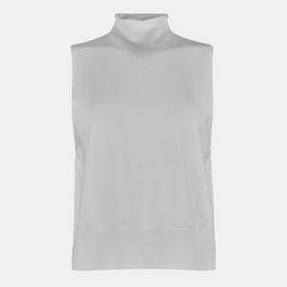 Jack Wills High Neck Knited Tank Top Womens