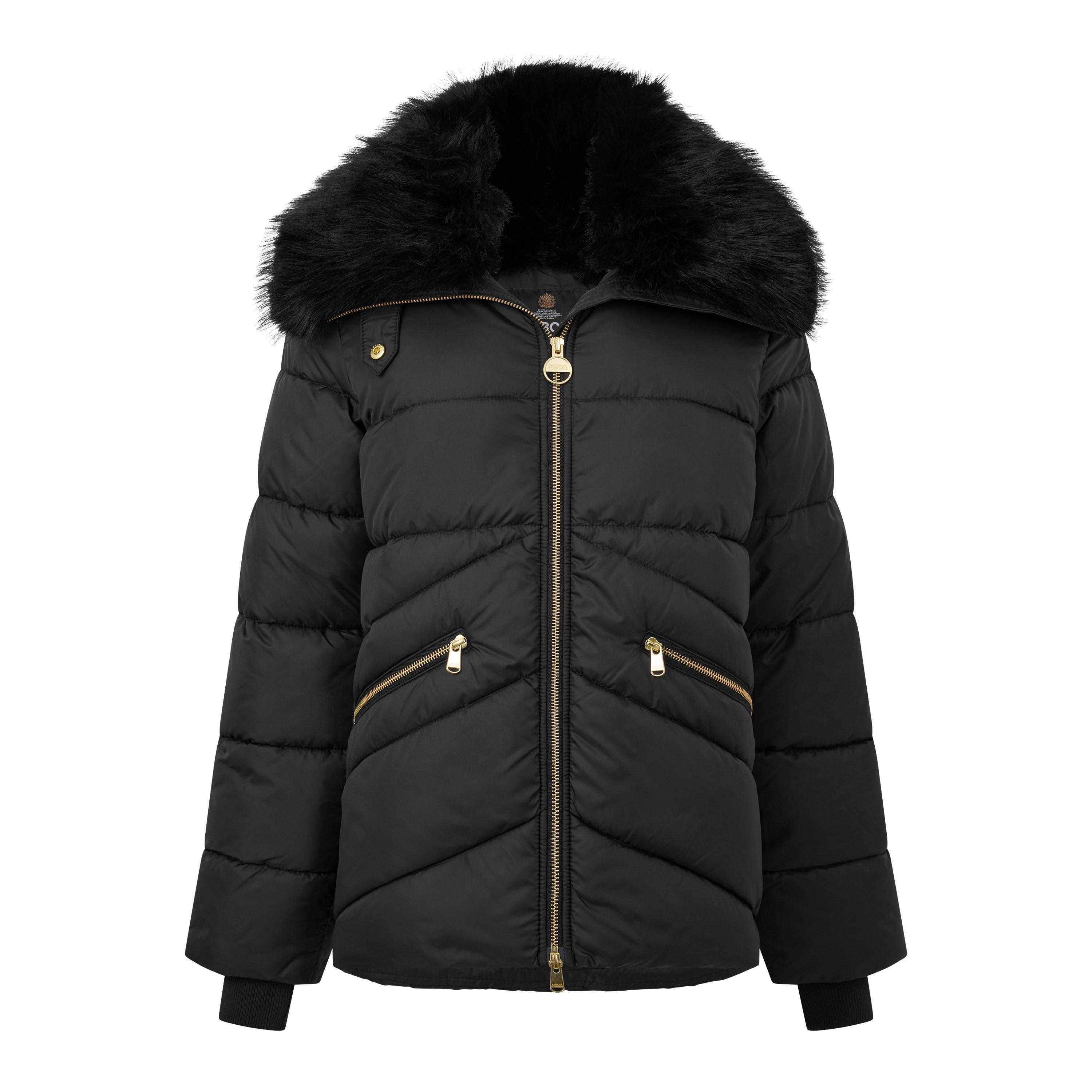 Barbour International Women's Cyrus Short Puffer Jacket - Black - 16 (XL)