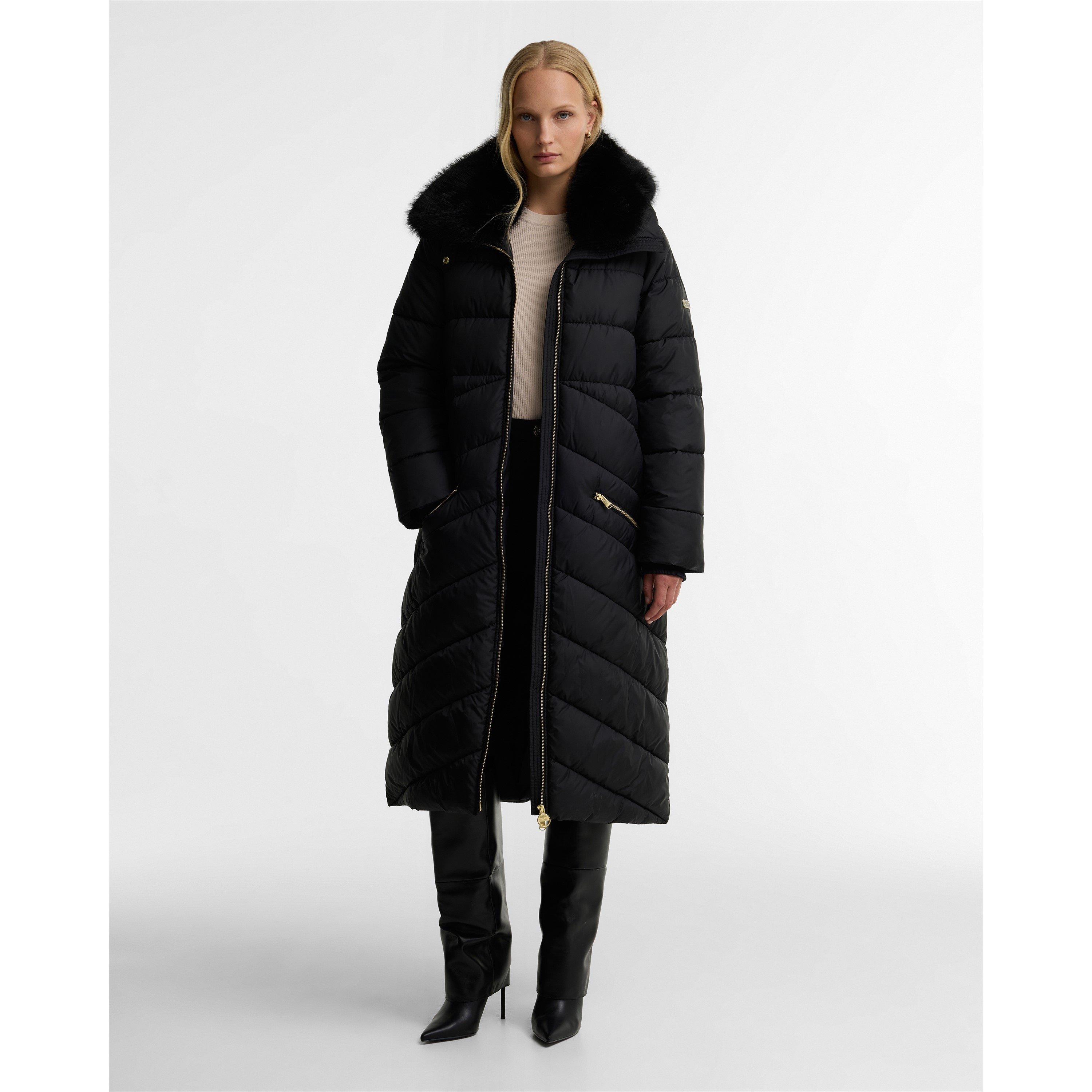 Black - Barbour International - B.Int Cyrus Lng Jkt Ld64 - 3