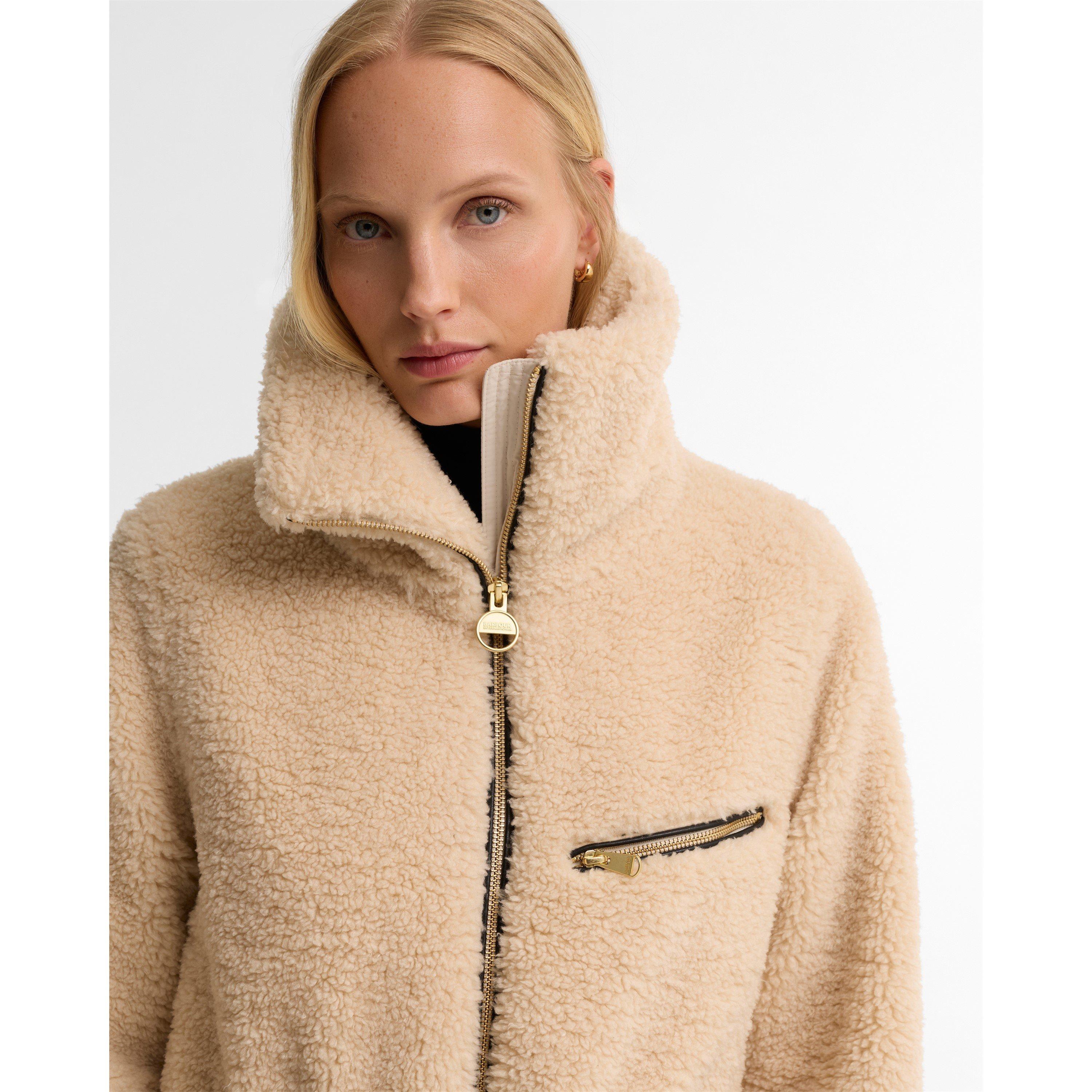 Jasmine/Black - Barbour International - B.Int Kemora Flc Jkt Ld64 - 7