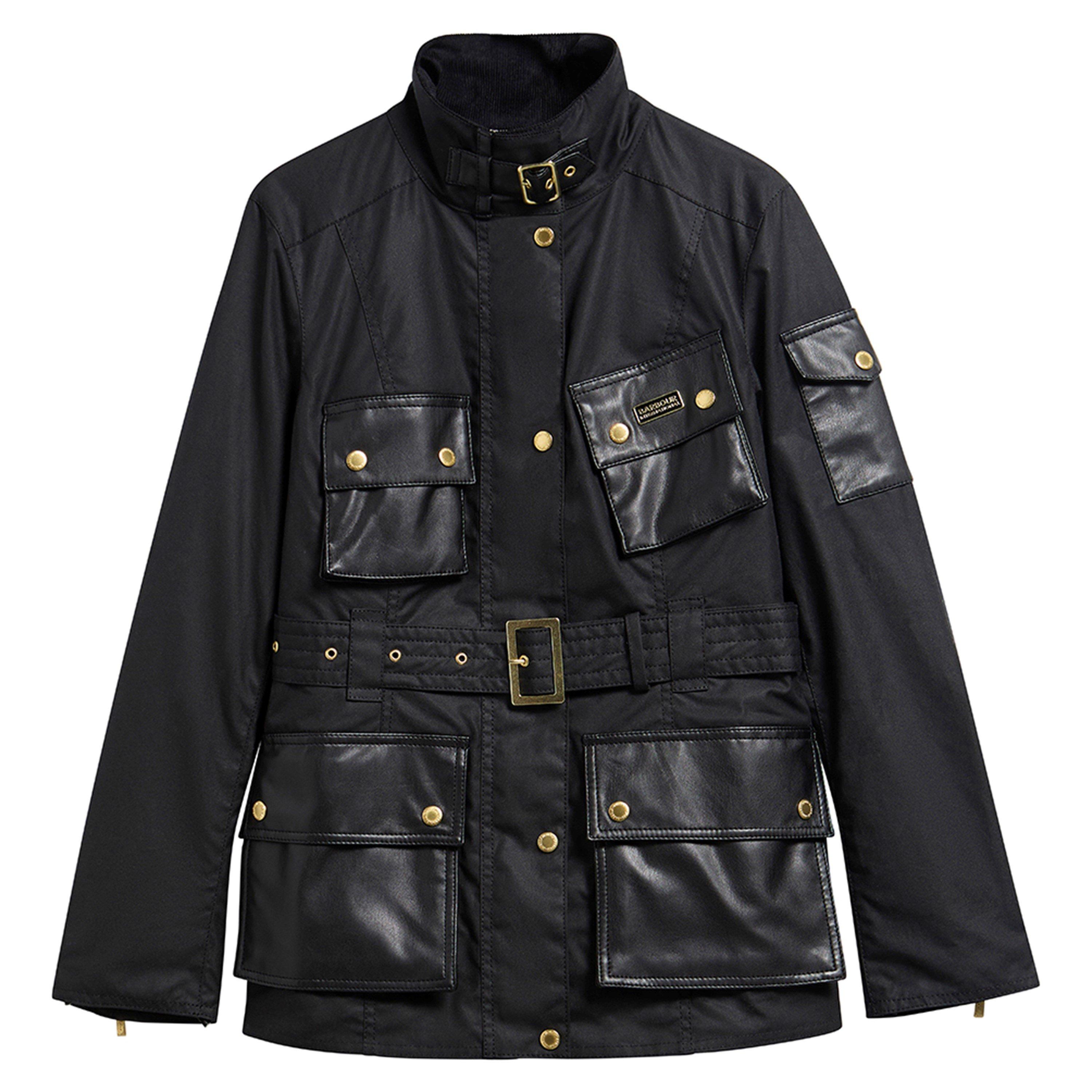 Northumberland - Barbour International - Women's Heritage Long-Sleeve Wax Jacket - 1