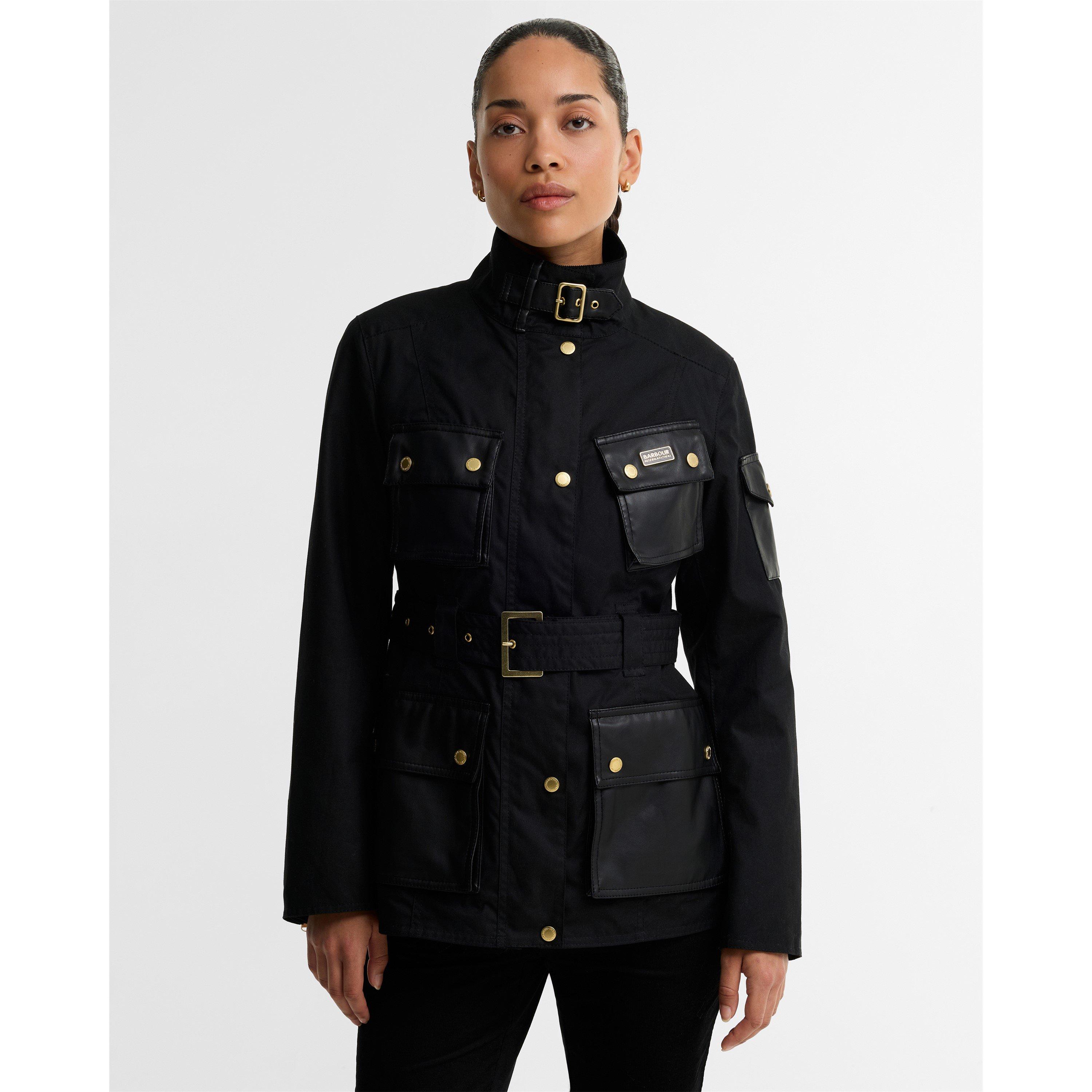 Northumberland - Barbour International - Women's Heritage Long-Sleeve Wax Jacket - 2