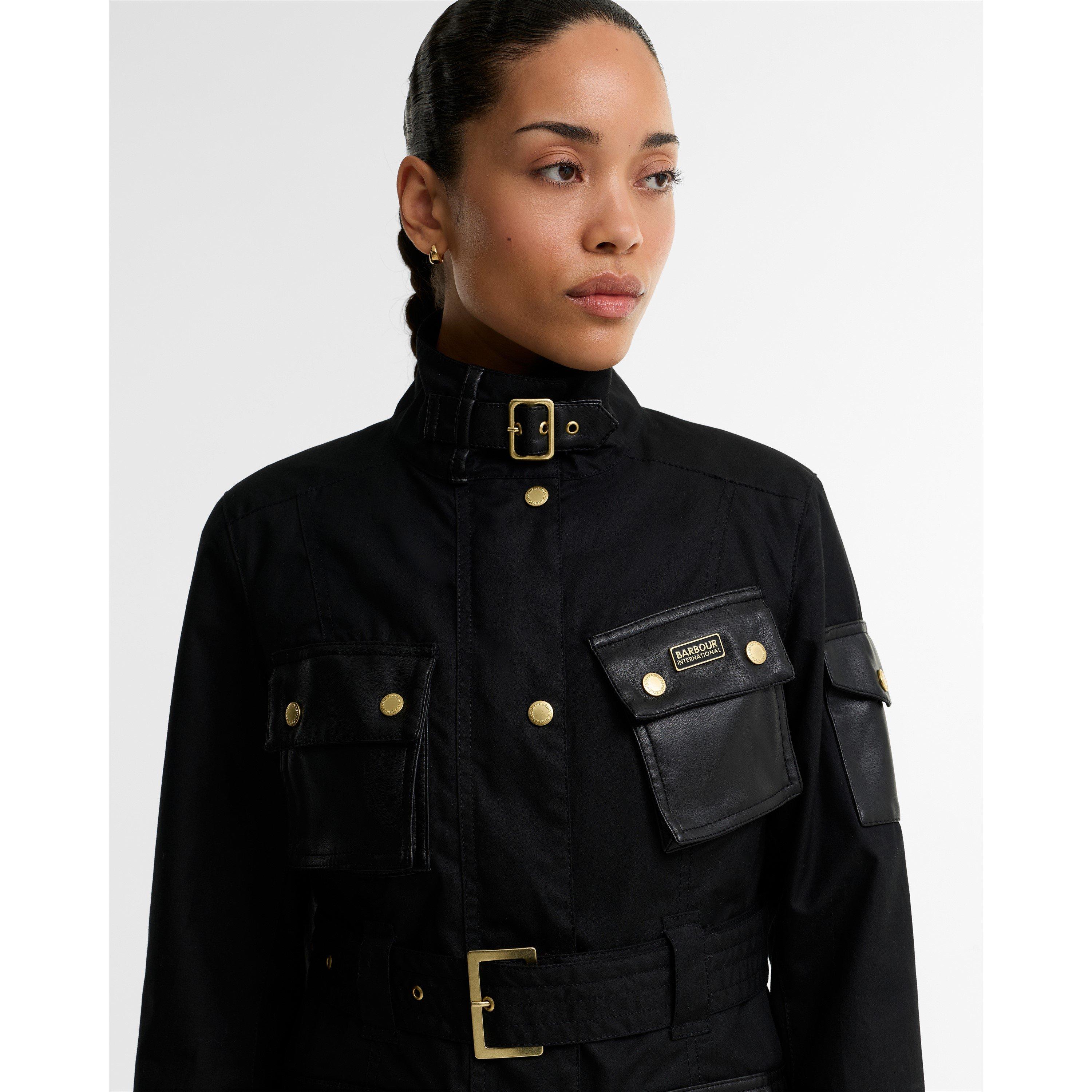 Northumberland - Barbour International - Women's Heritage Long-Sleeve Wax Jacket - 5