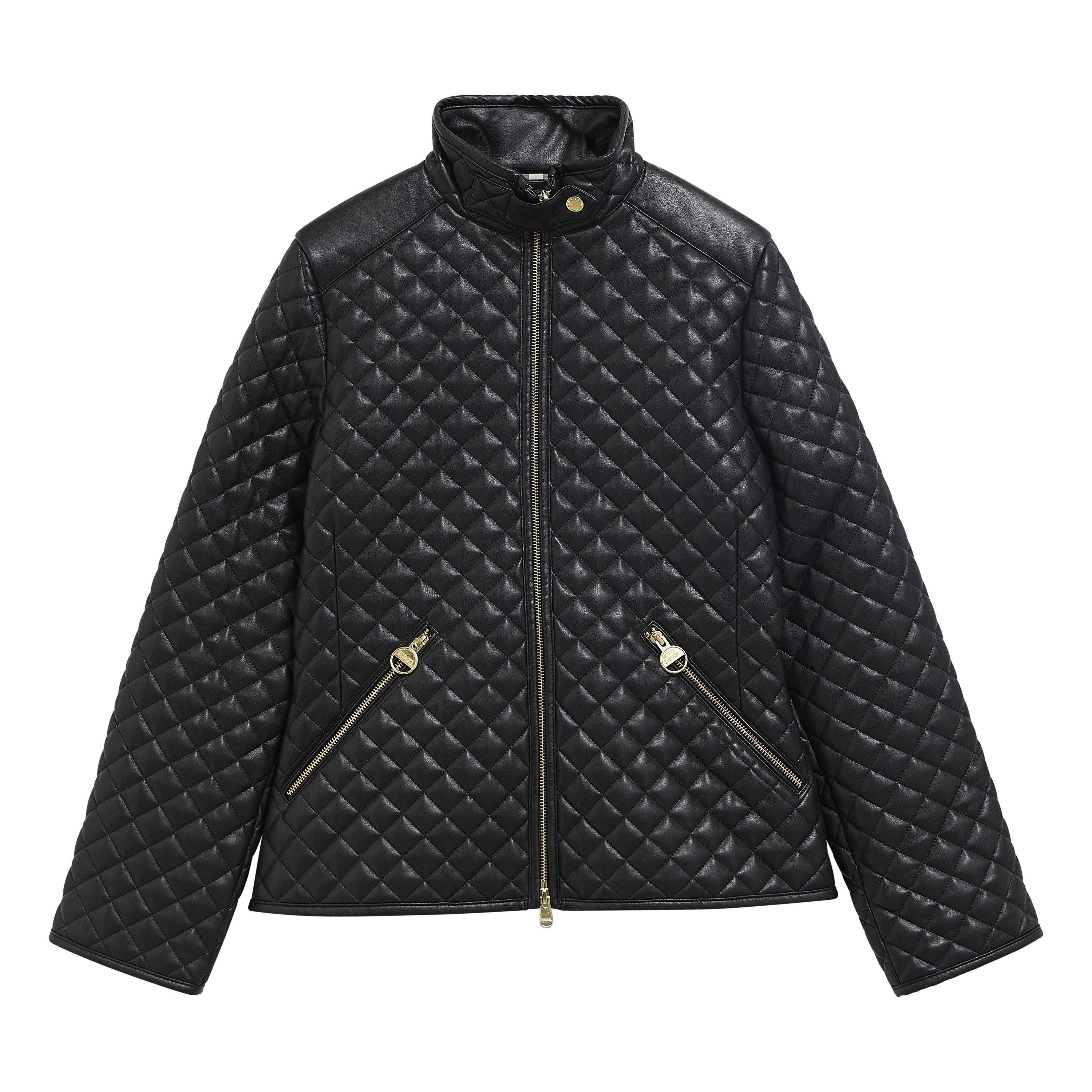 Black - Barbour International - B.Int Binetto FxLthr Ld64 - 1