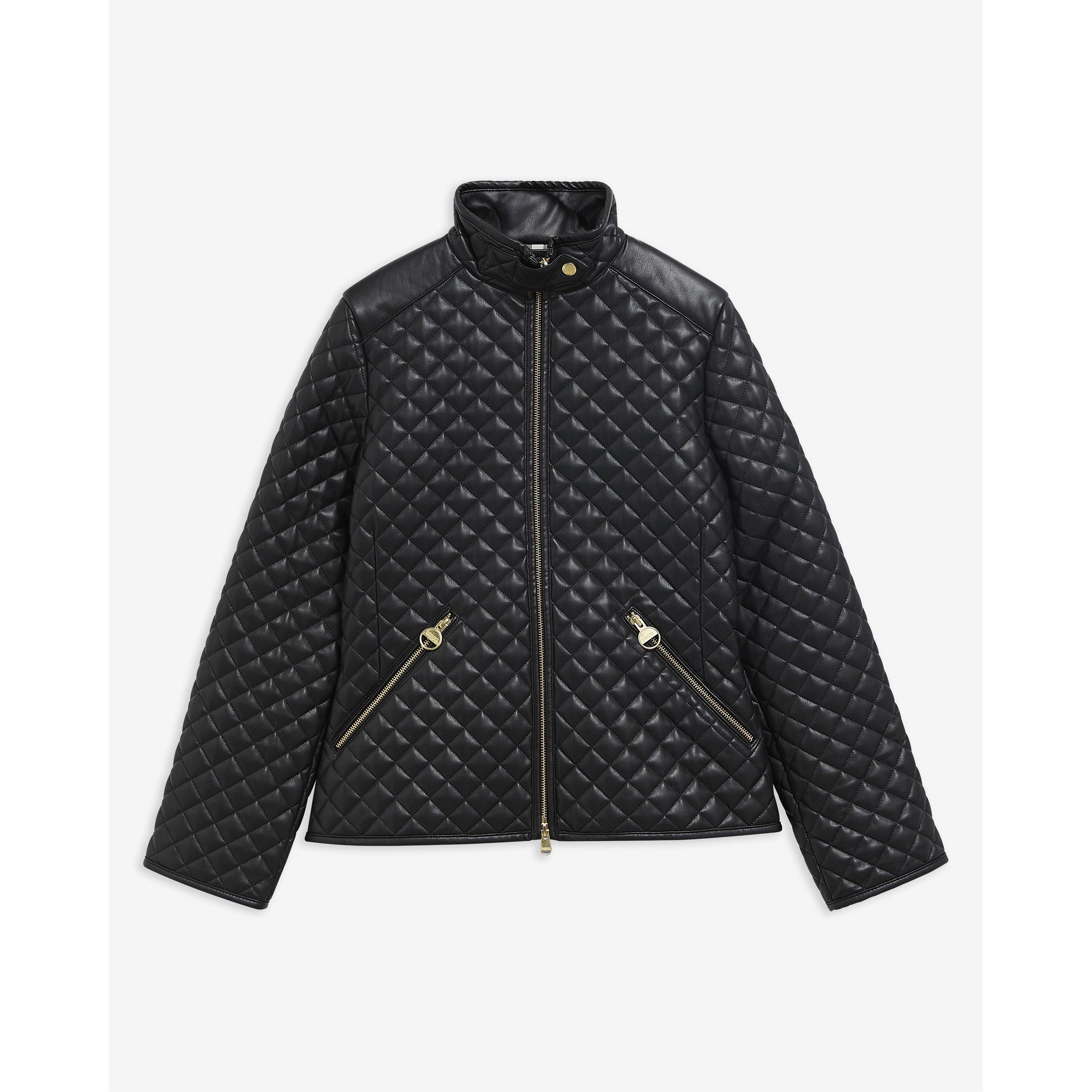 Black - Barbour International - B.Int Binetto FxLthr Ld64 - 11